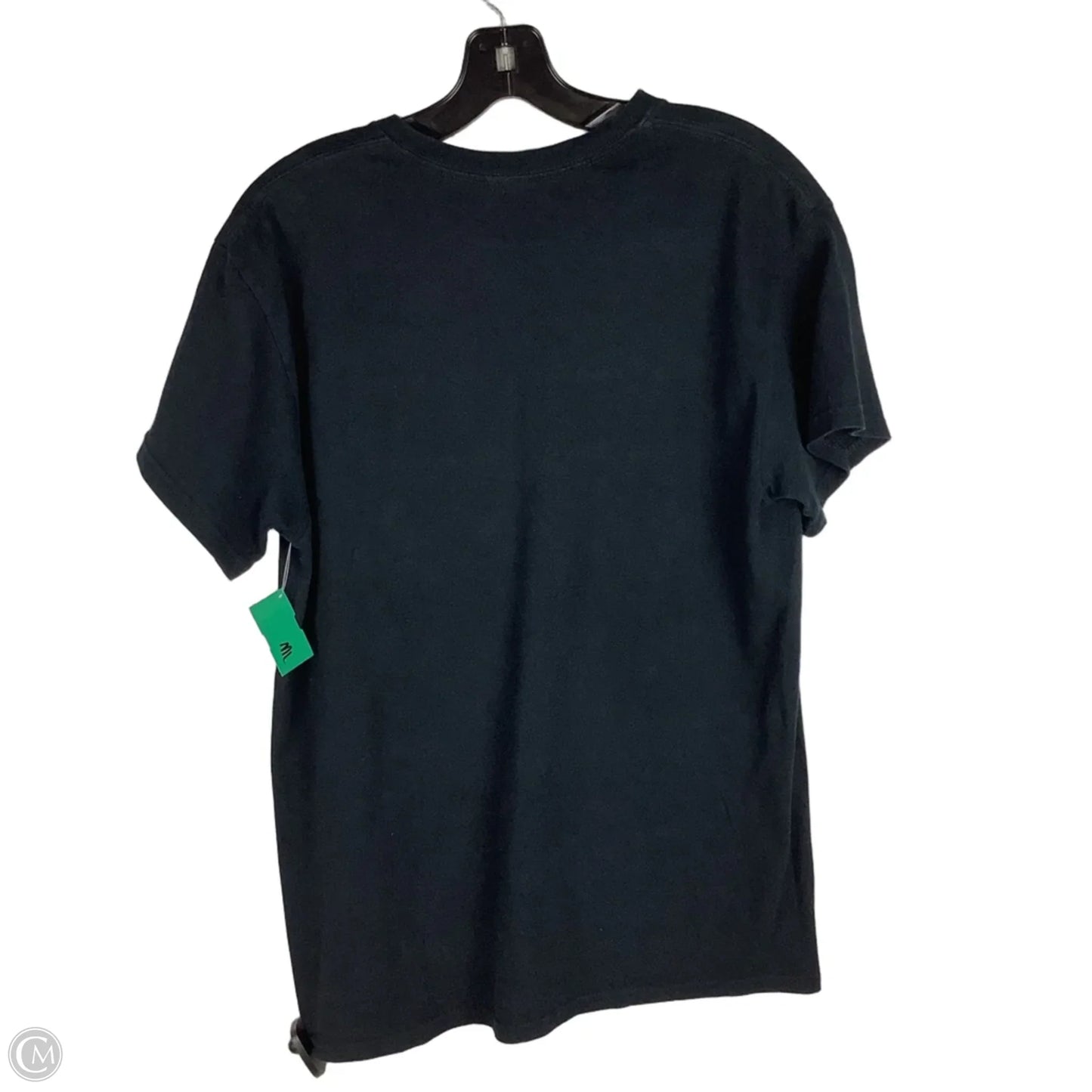 Top Short Sleeve Basic By Clothes Mentor In Black, Size: M