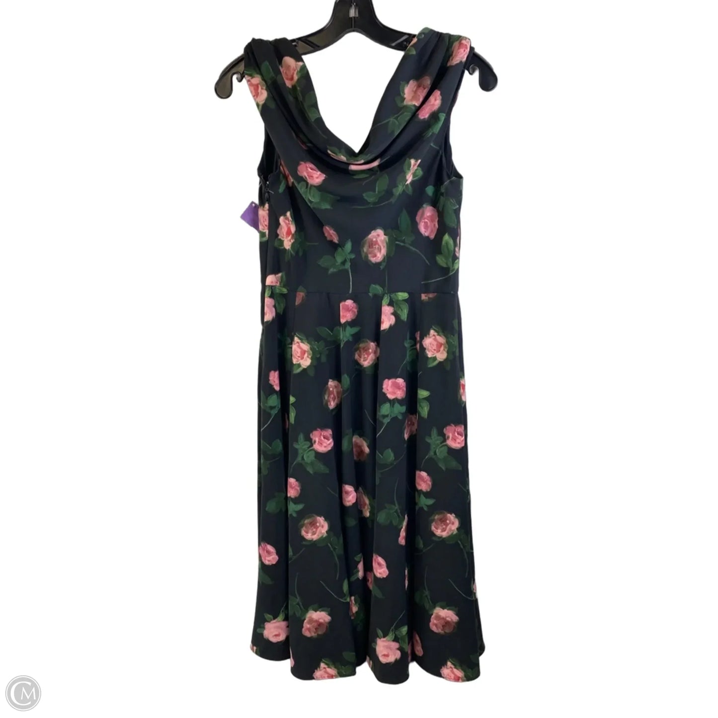 Dress Party Midi By Cmc In Floral Print, Size: 0