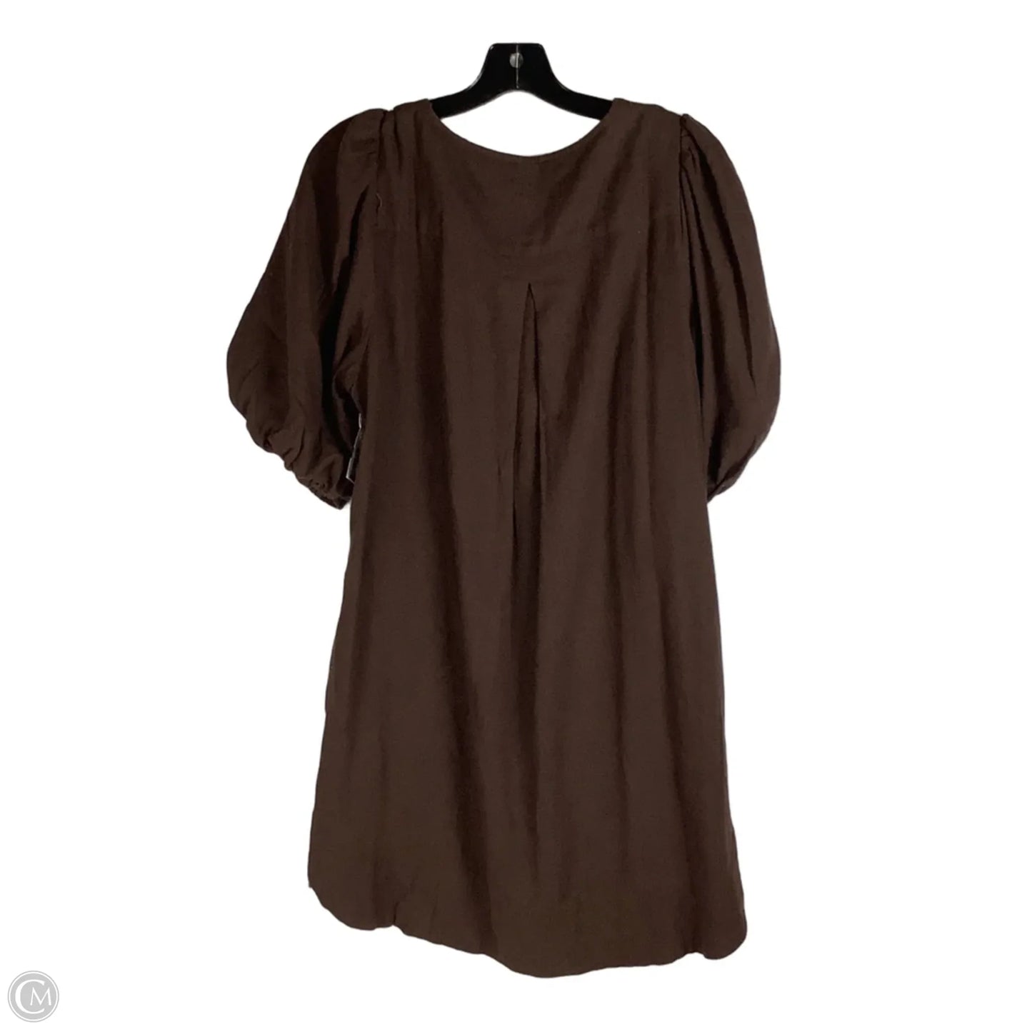 Dress Casual Midi By Cynthia Rowley In Brown, Size: L