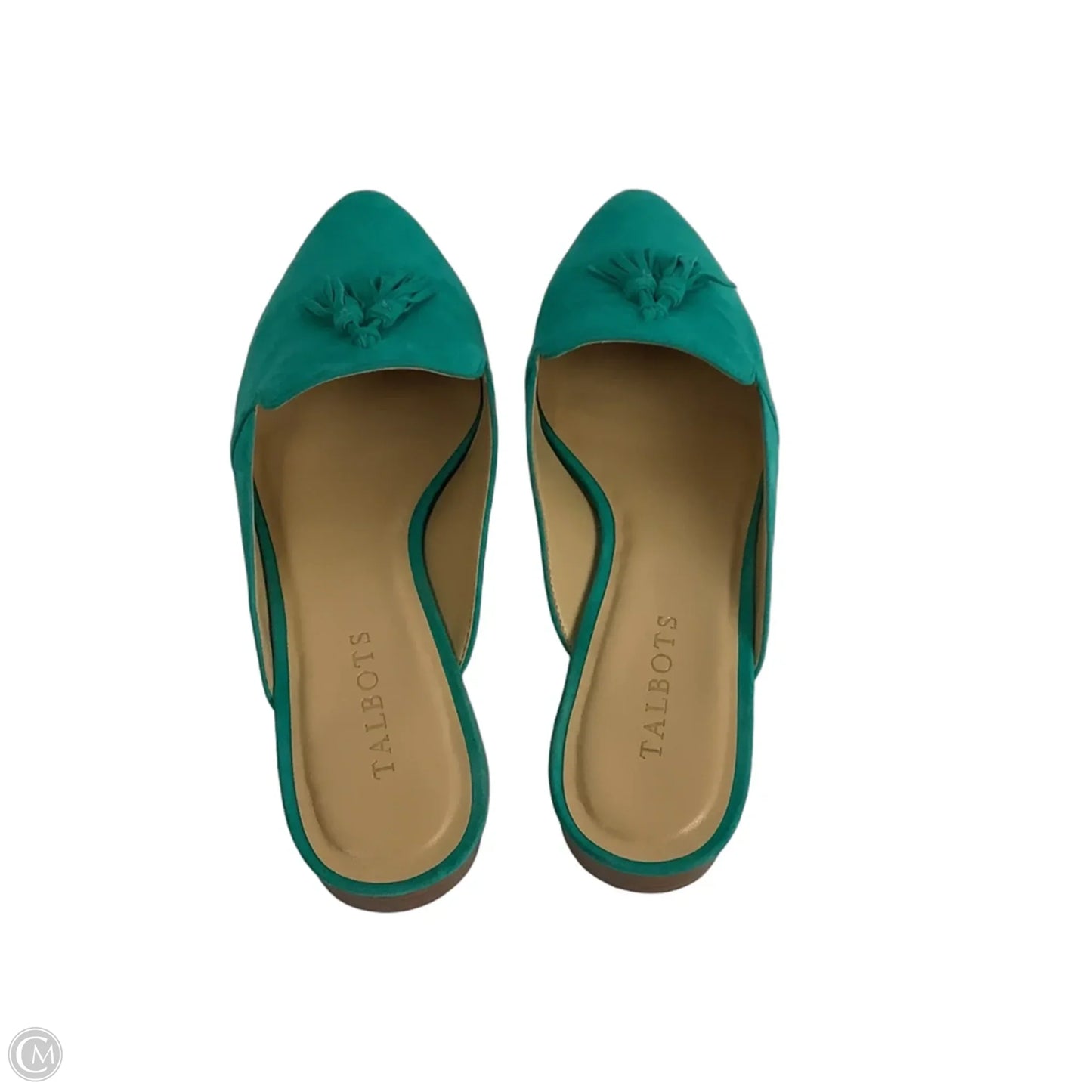 Shoes Flats By Talbots In Teal, Size: 8.5