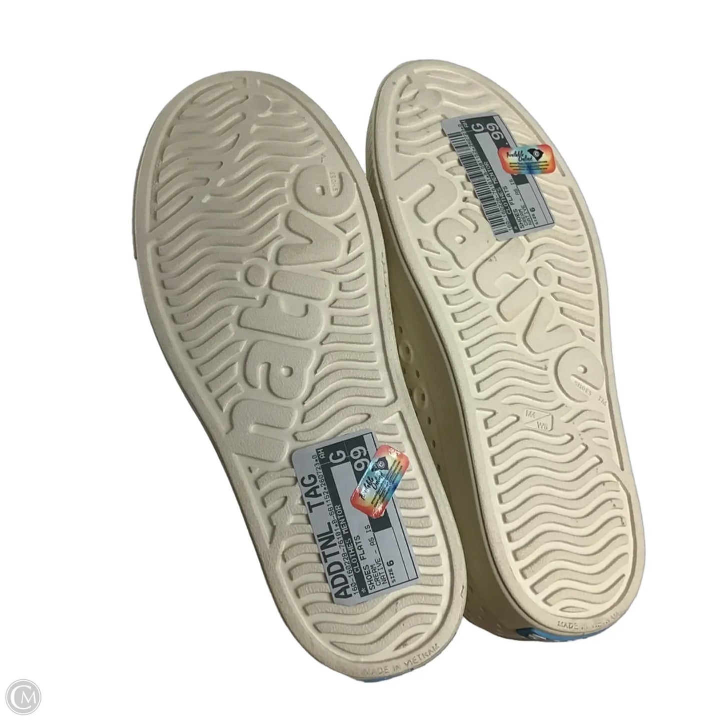 Shoes Flats By Star Wars x native In Cream, Size: 6