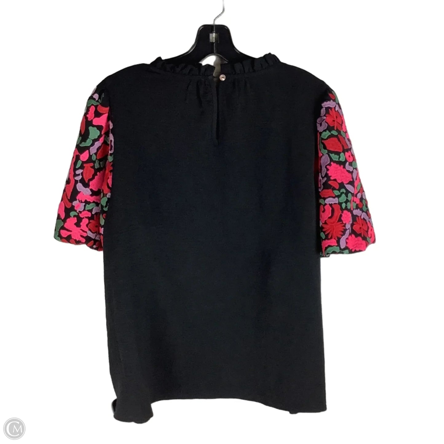 Top Short Sleeve By Jodifl In Black, Size: L