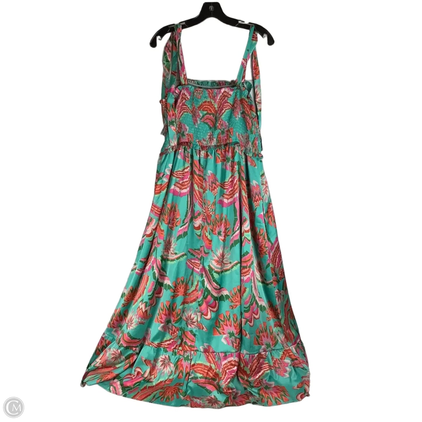 Dress Casual Maxi By Clothes Mentor In Teal, Size: L