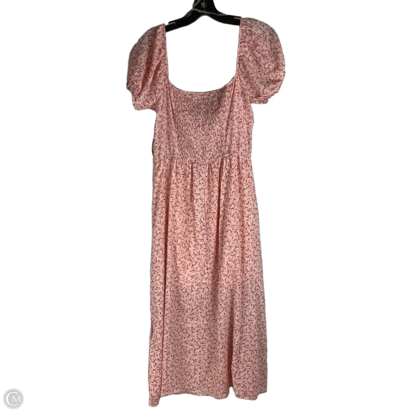 Dress Casual Midi By Clothes Mentor In Pink, Size: M
