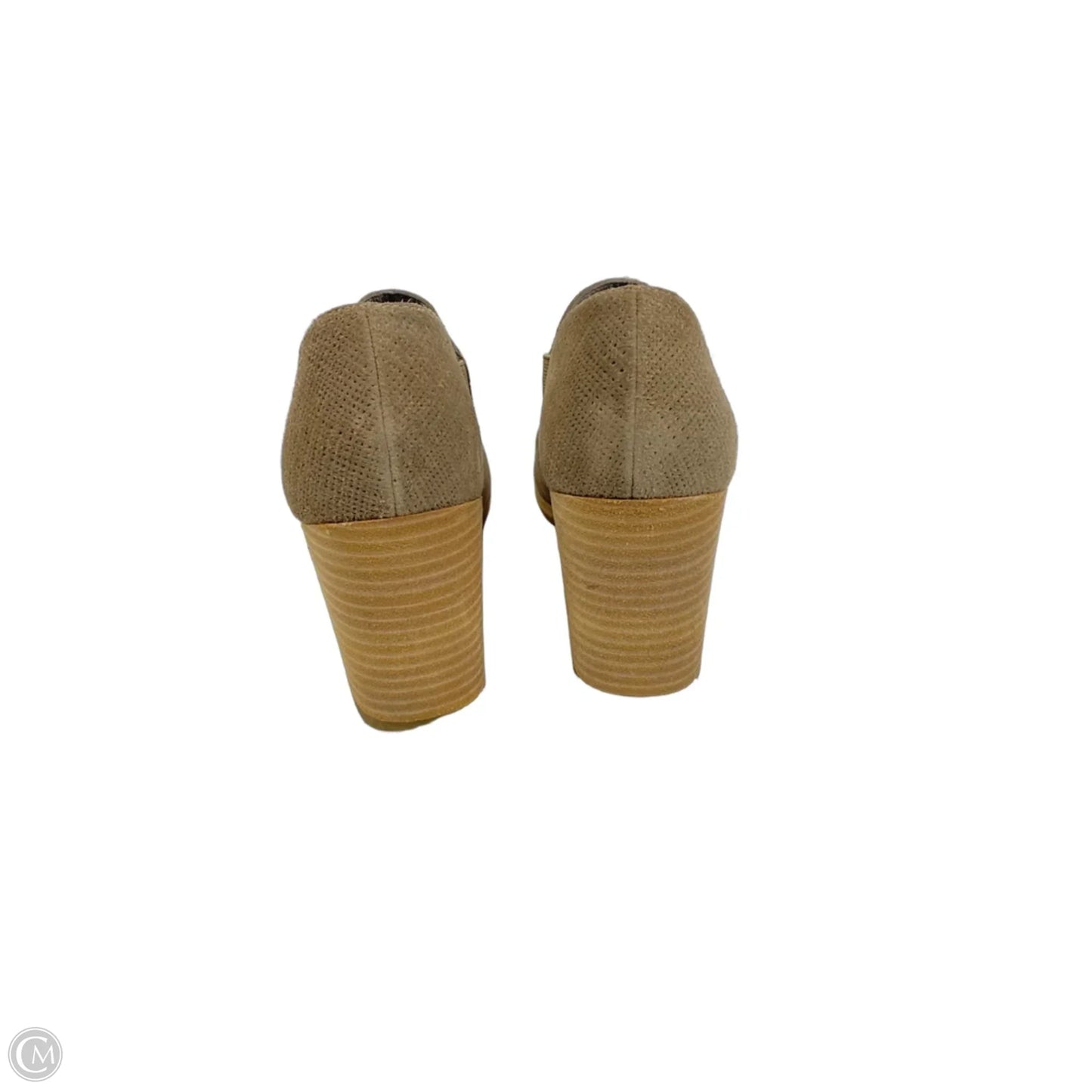 Sandals Heels Block By Eileen Fisher In Grey, Size: 8.5
