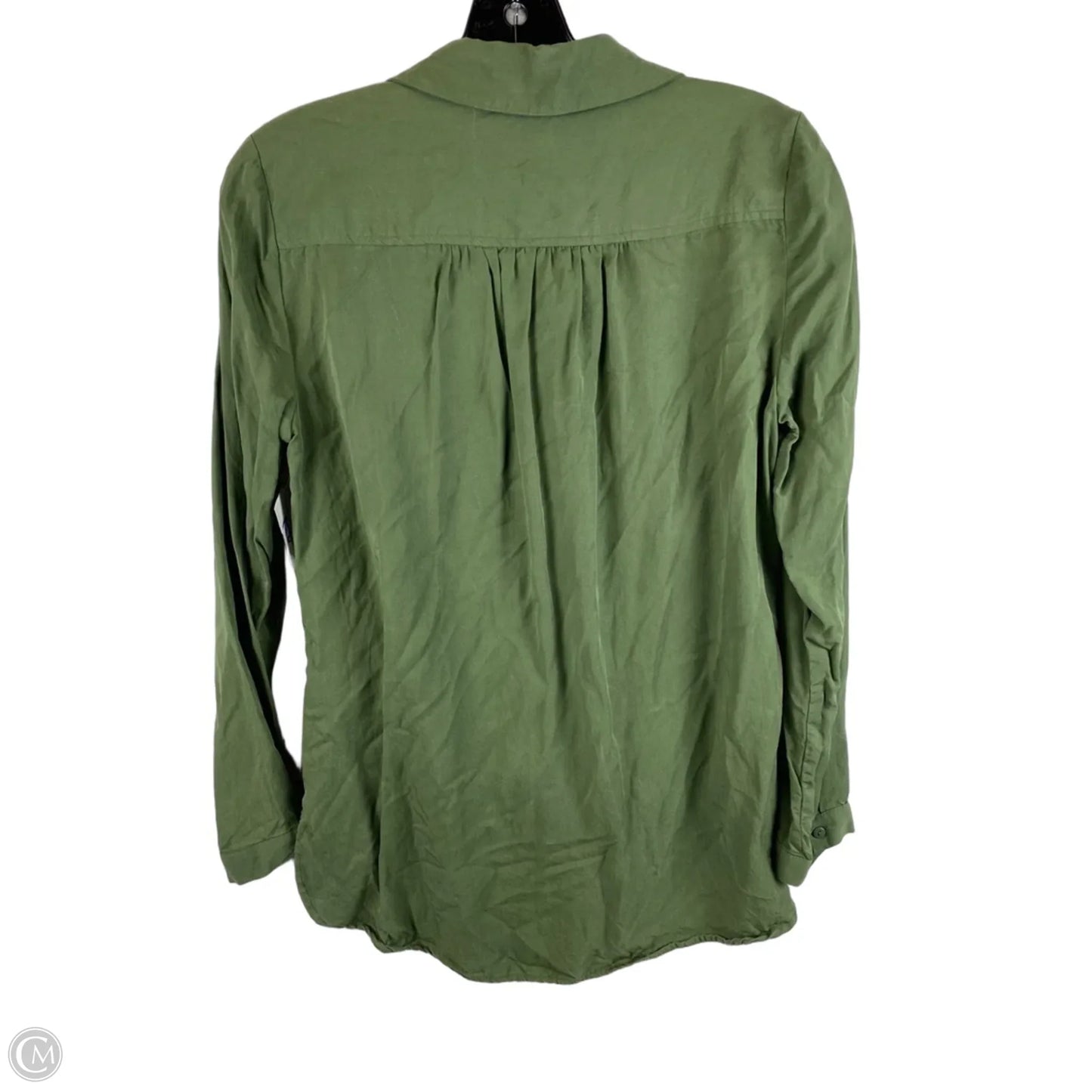 Top Long Sleeve By Maeve In Green, Size: Xs