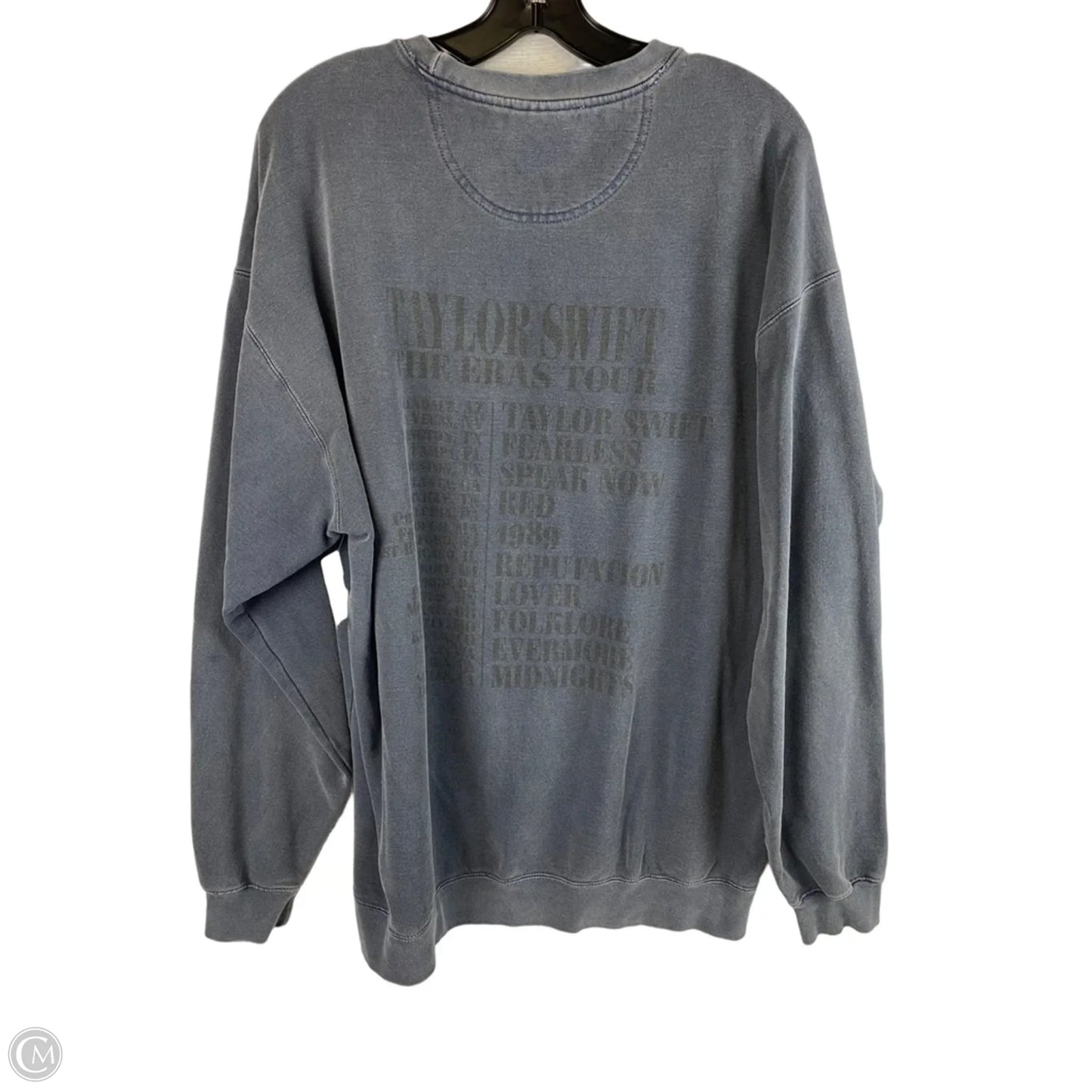 Sweatshirt Crewneck By Comfort Colors In Blue, Size: Xl