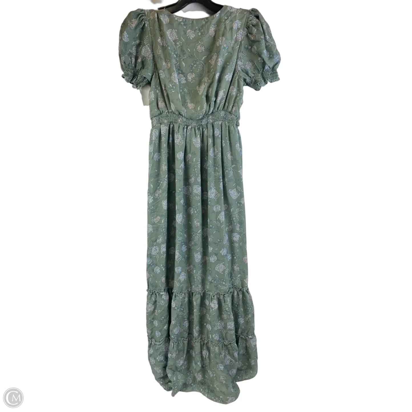 Dress Casual Maxi By Lucky Brand In Green, Size: S