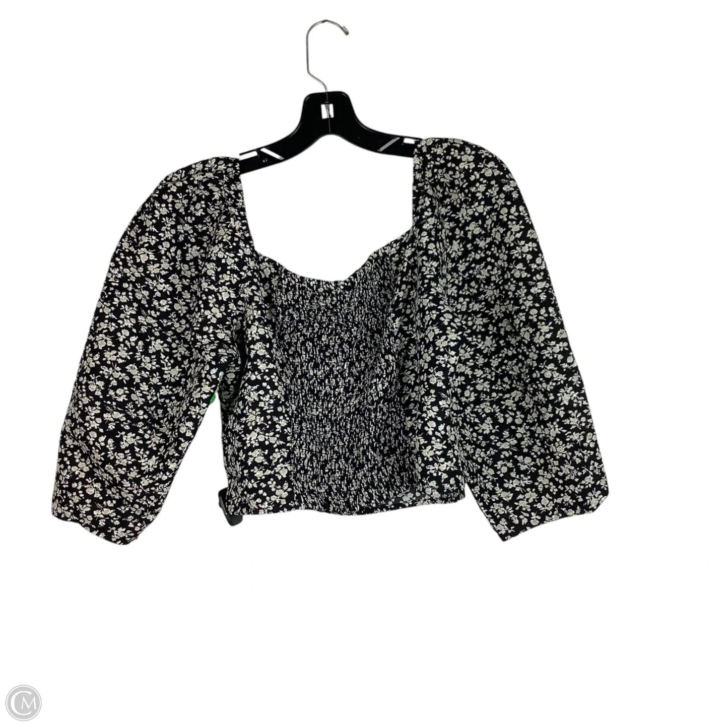 Top Short Sleeve By Levis In Floral Print, Size: Xl