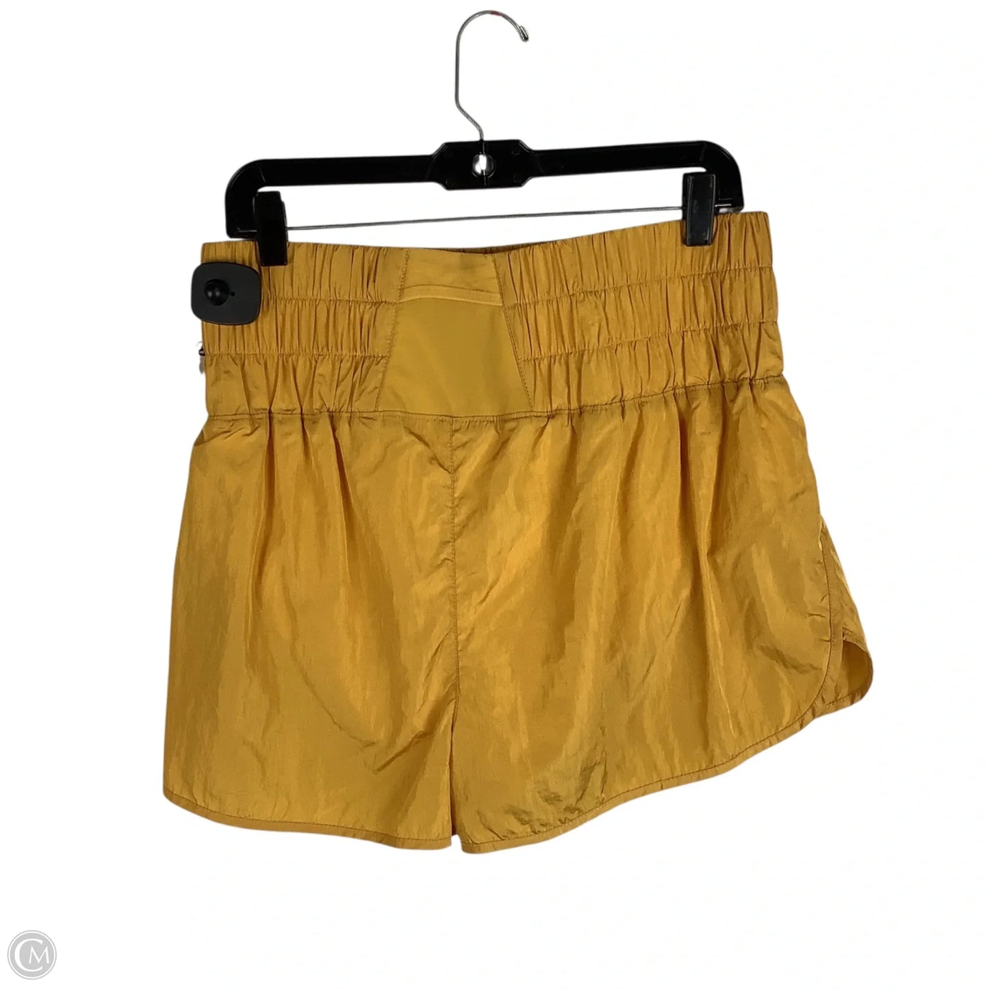 Athletic Shorts By Free People In Yellow, Size: Xl
