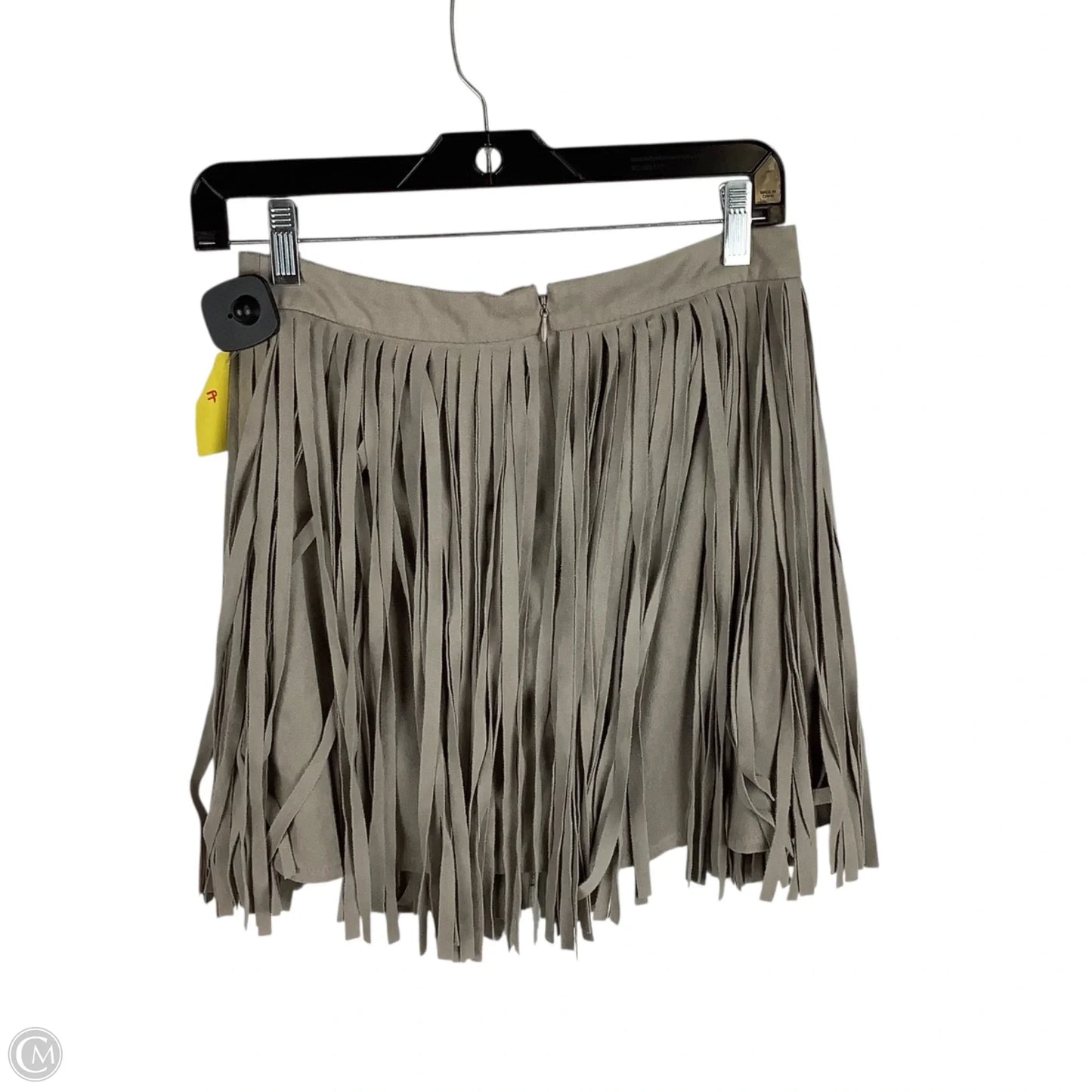 Skirt Mini & Short By Bb Dakota In Taupe, Size: 4