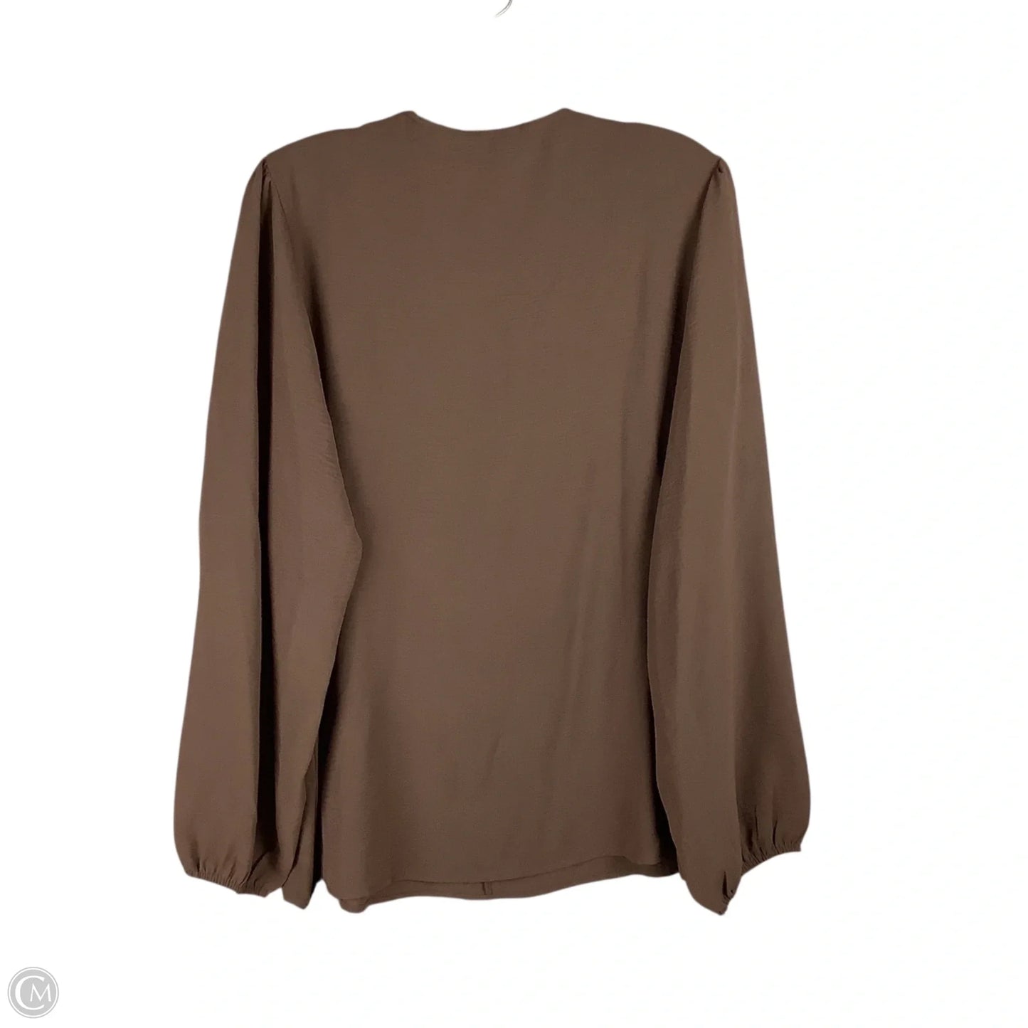 Top Long Sleeve By Jodifl In Brown, Size: L