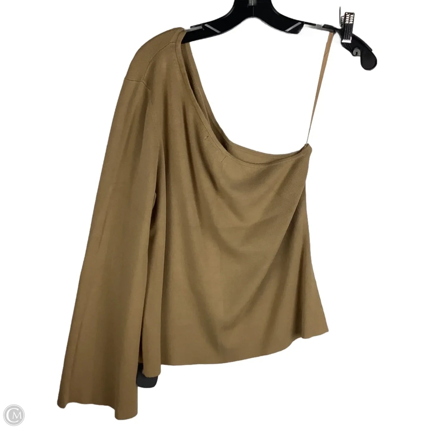 Top Long Sleeve By Banana Republic In Brown, Size: L