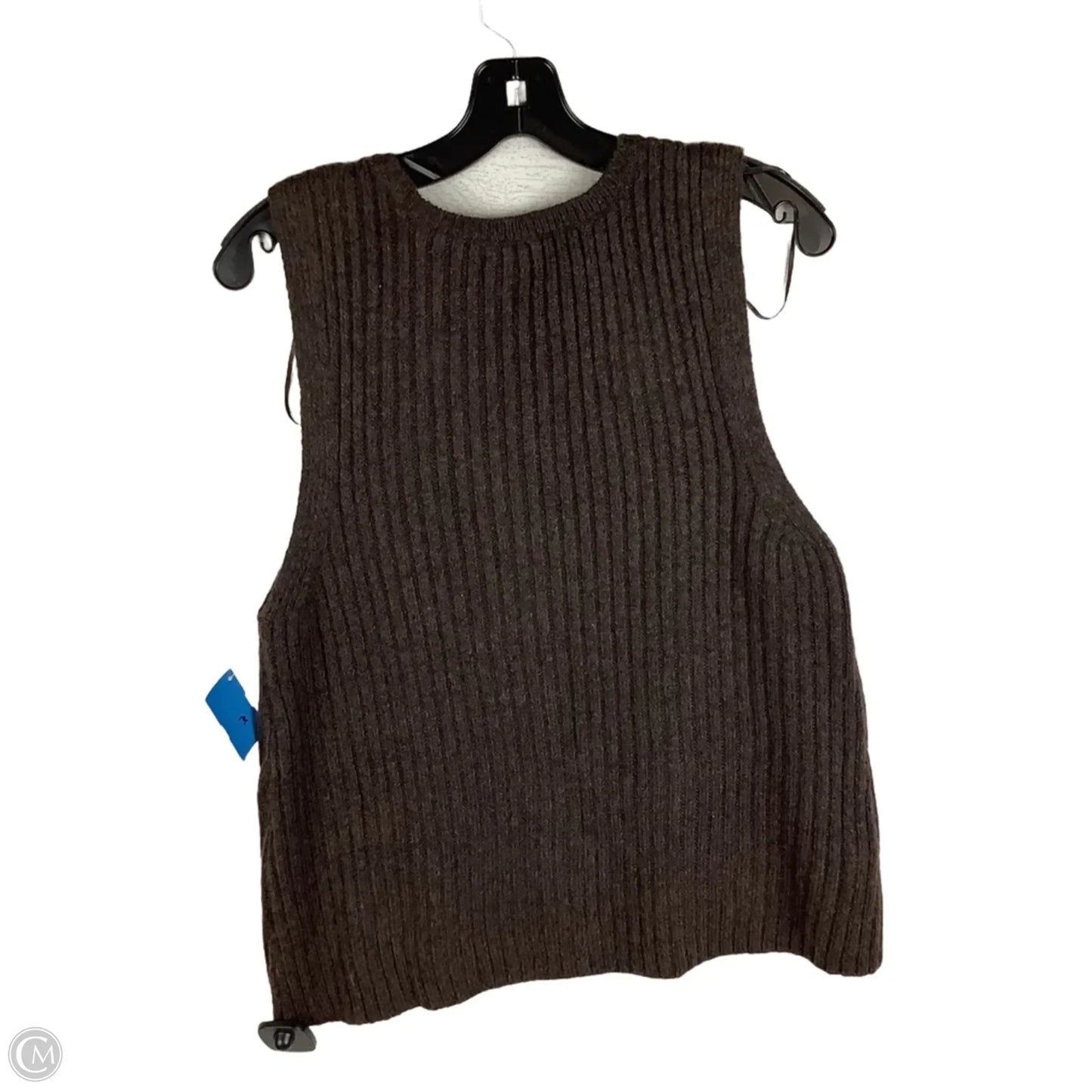 Vest Sweater By Sonoma In Brown, Size: Xxl