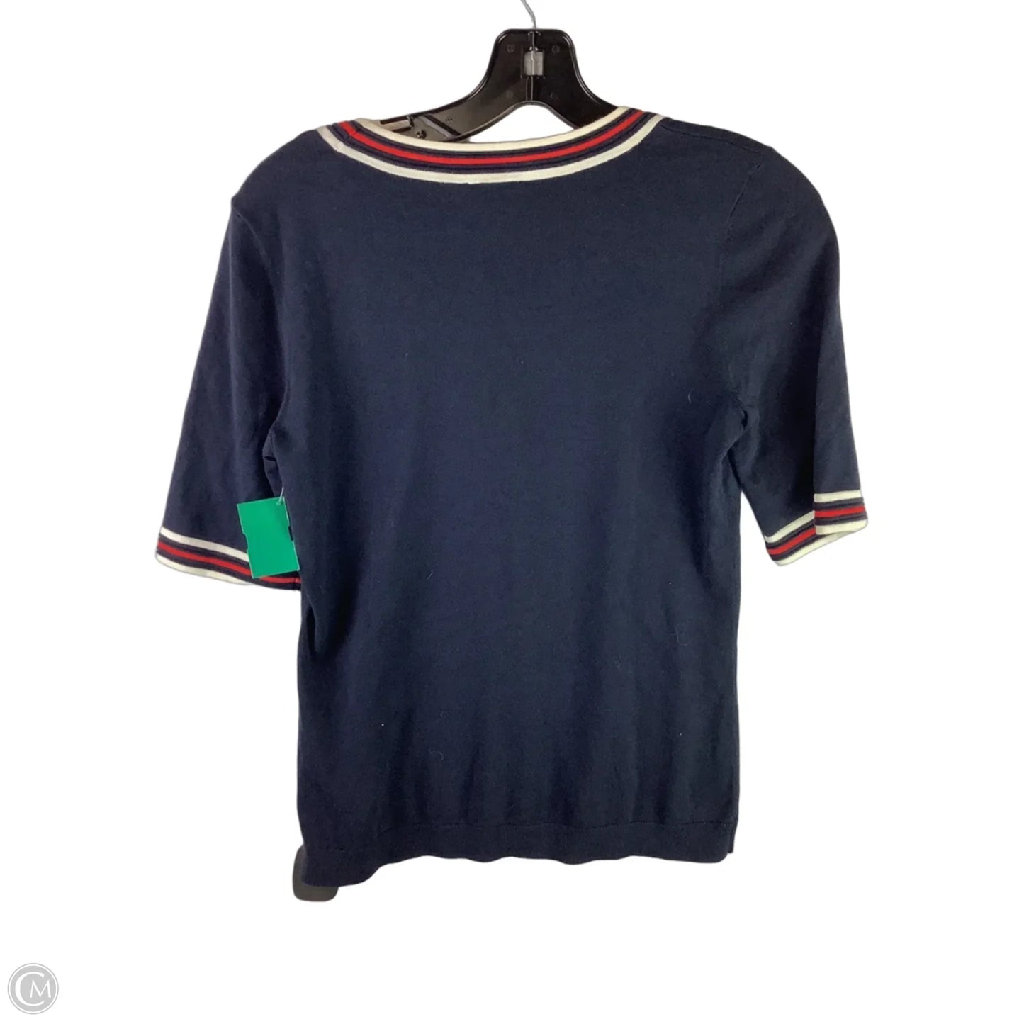 Top Short Sleeve By Talbots In Blue & Red, Size: Xs
