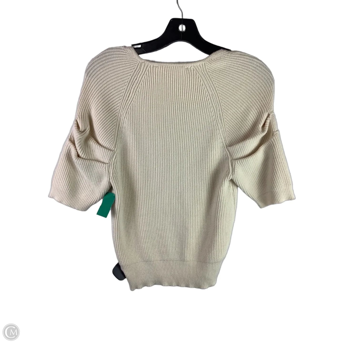 Top Short Sleeve By Astr The Label In Cream, Size: L