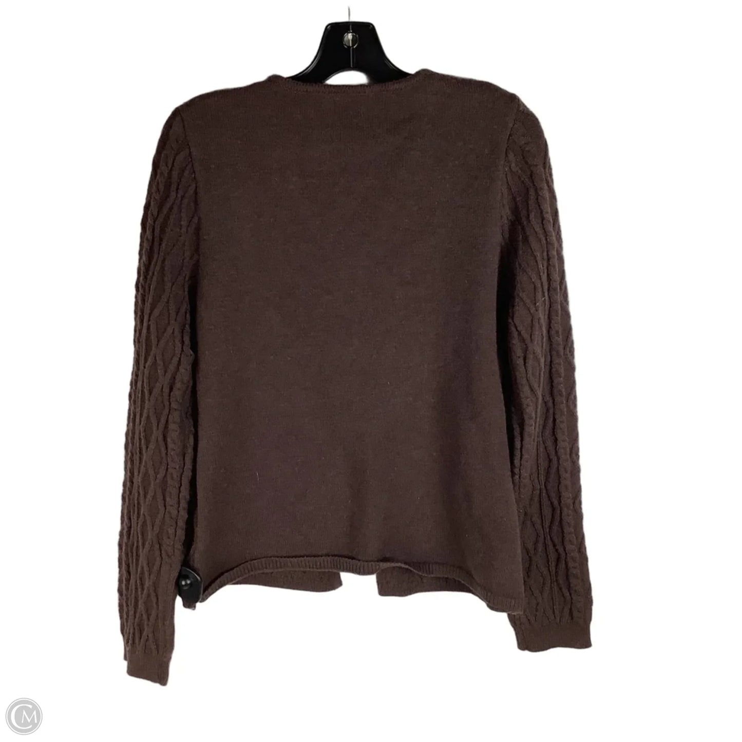 Sweater Cardigan By Astr The Label In Brown, Size: Xl