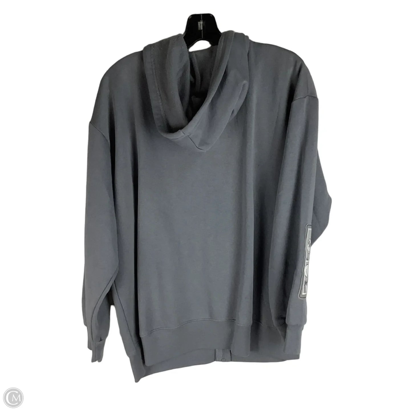 Sweatshirt Hoodie By Disney In Grey, Size: Xl