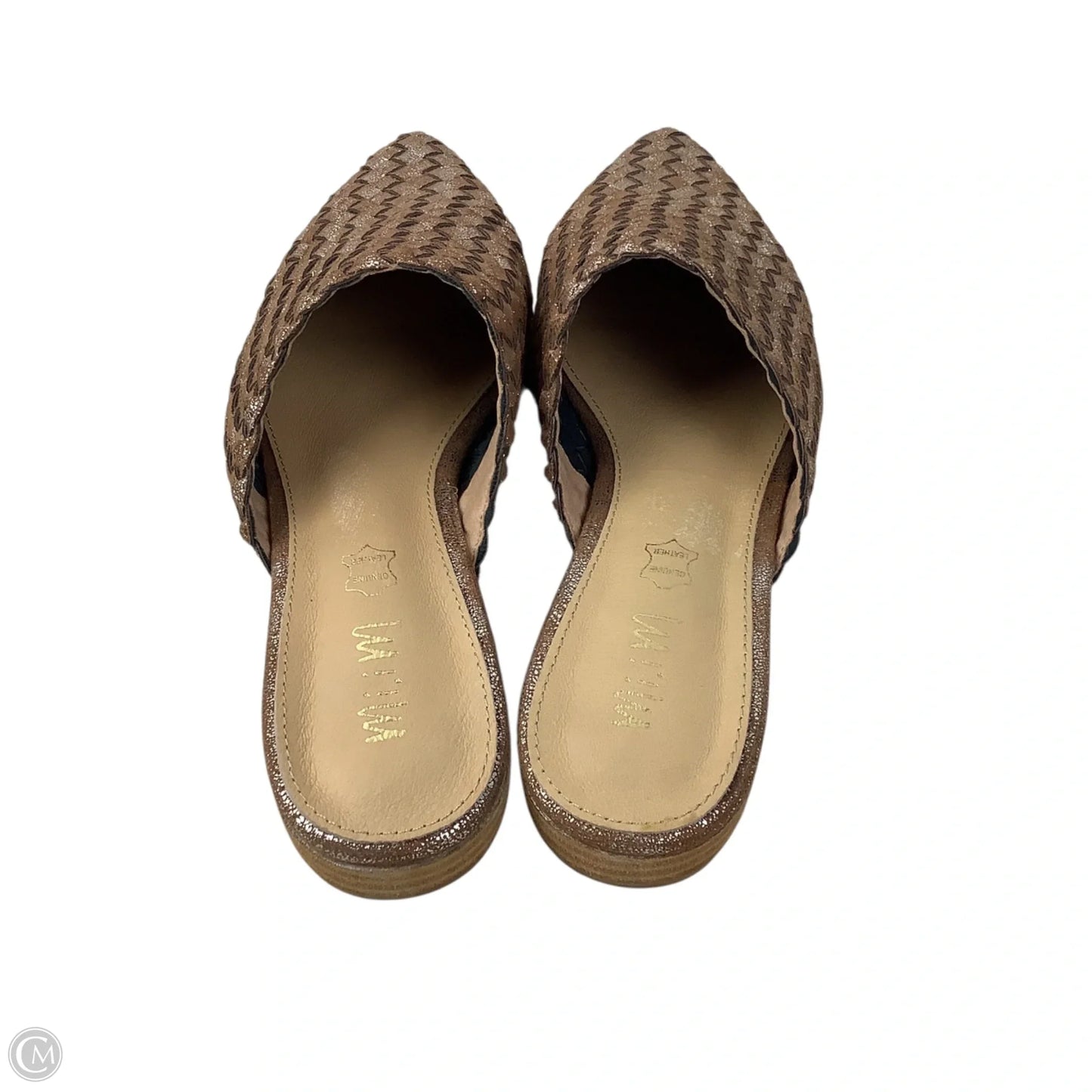 Shoes Flats By Clothes Mentor In Brown, Size: 8