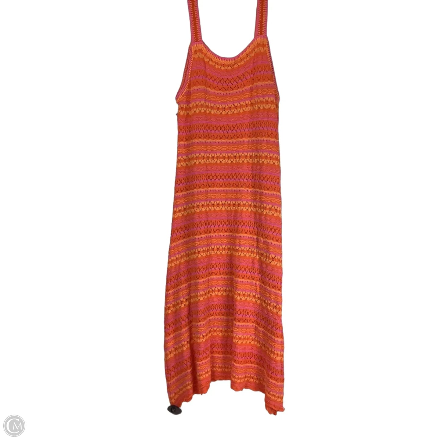 Dress Casual Maxi By Jessica Simpson In Orange, Size: Xxl
