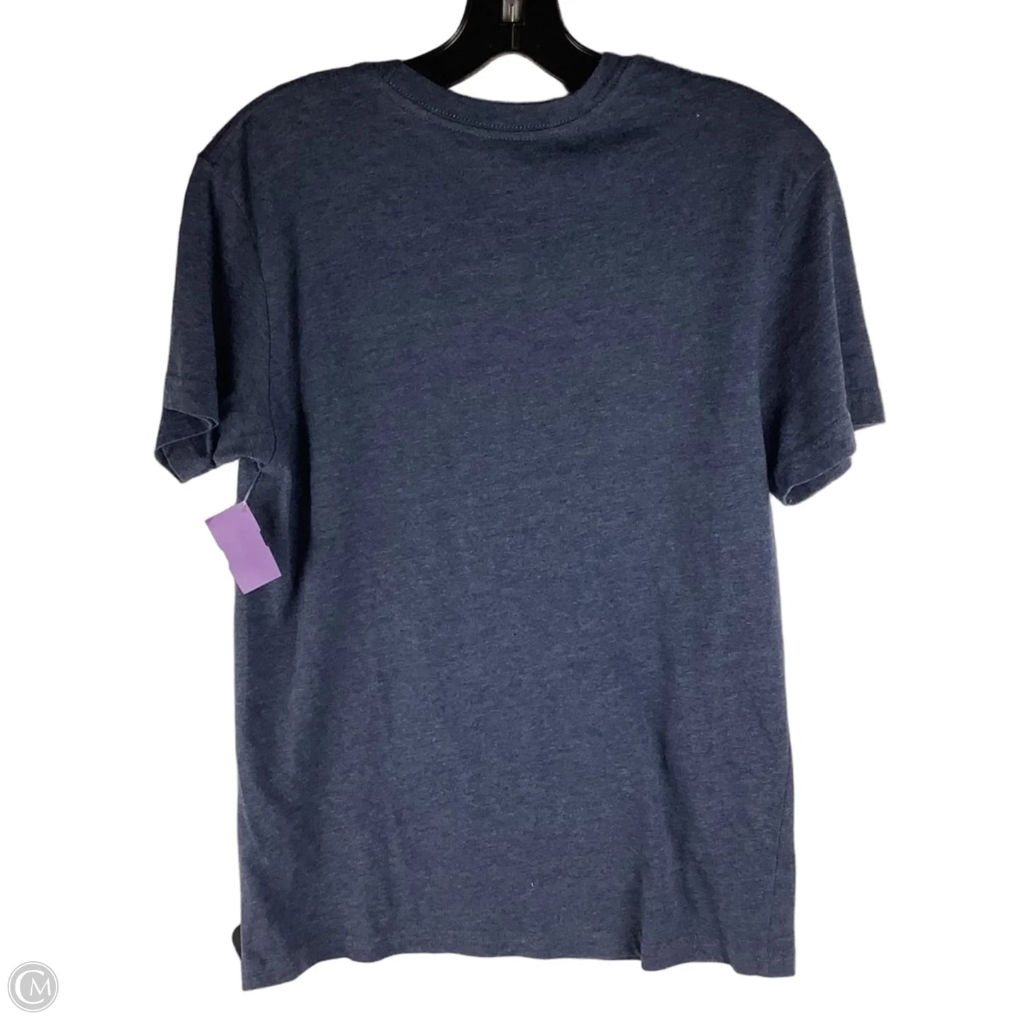 Top Short Sleeve By Clothes Mentor In Navy, Size: S