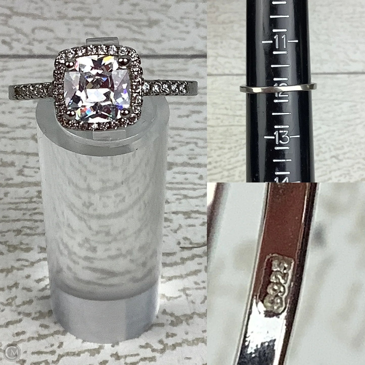 Ring Sterling Silver By Cmc Size 12