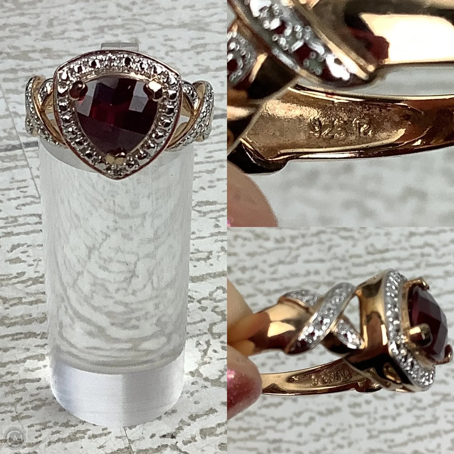 Ring Sterling Silver By Clothes Mentor Size 9
