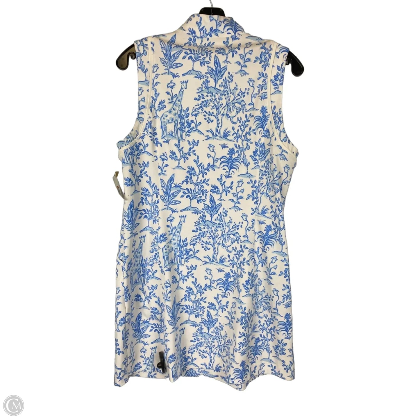 Dress Designer By Lilly Pulitzer In Blue, Size: 12