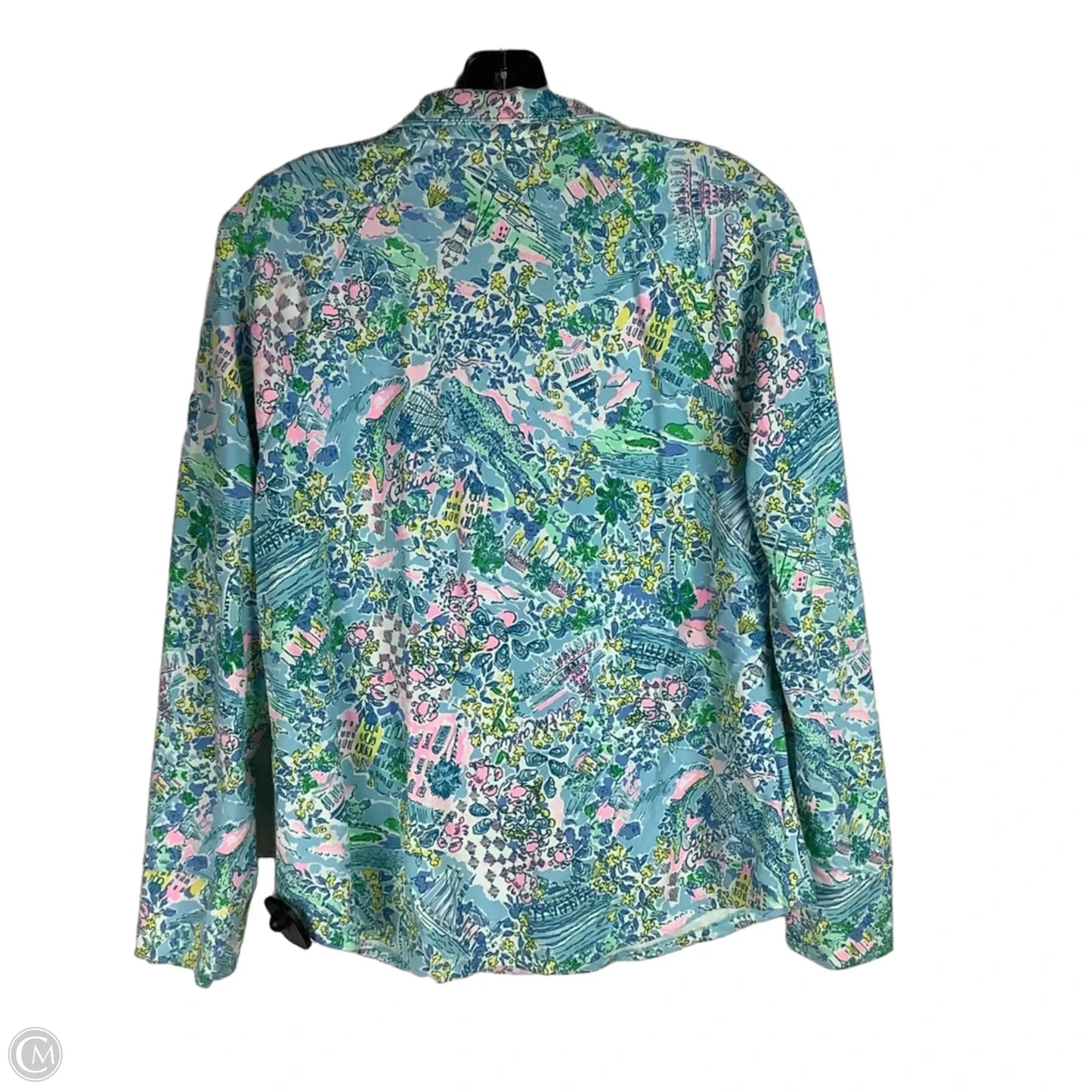 Jacket Designer By Lilly Pulitzer In Blue, Size: M