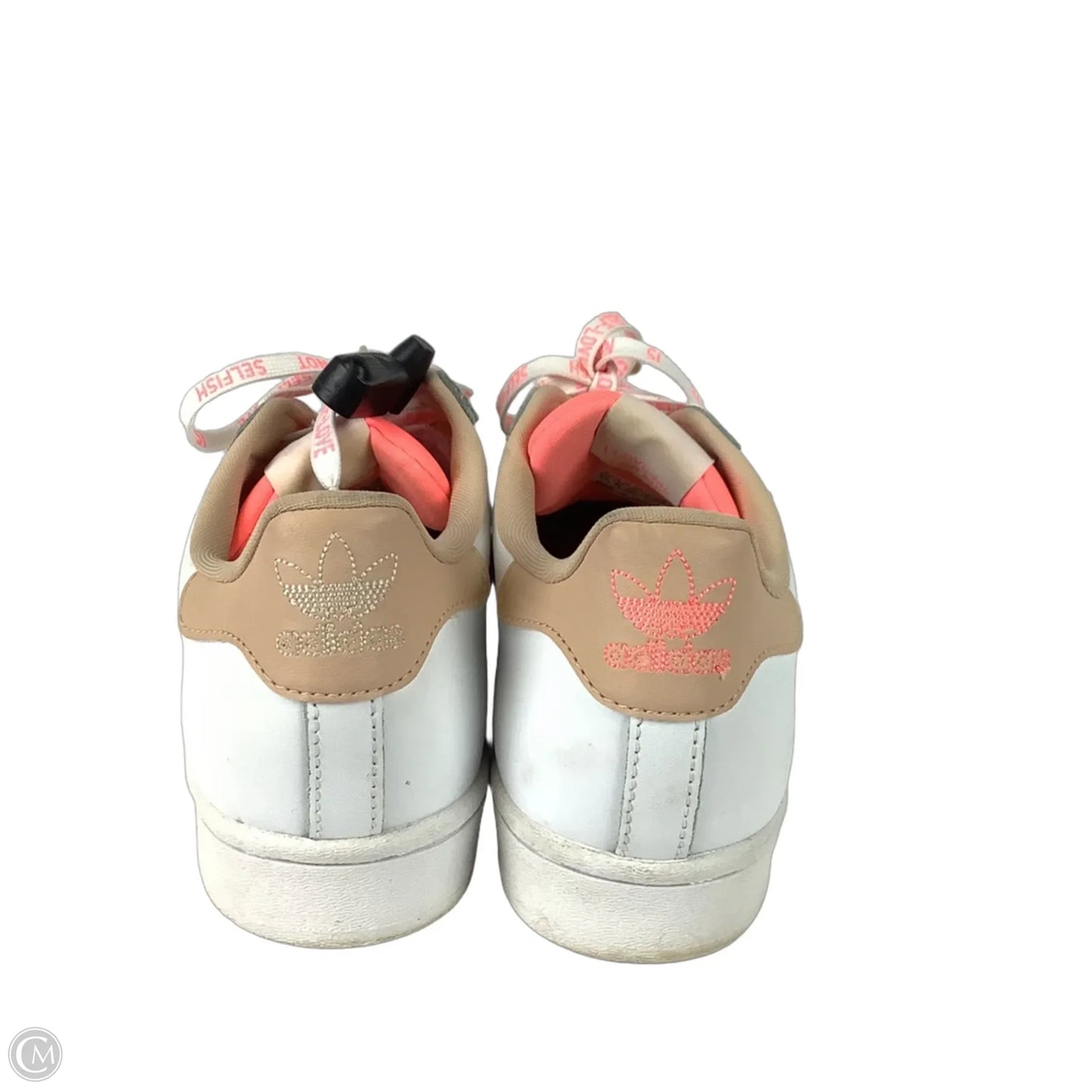 Shoes Sneakers By Adidas In Pink & White, Size: 7.5