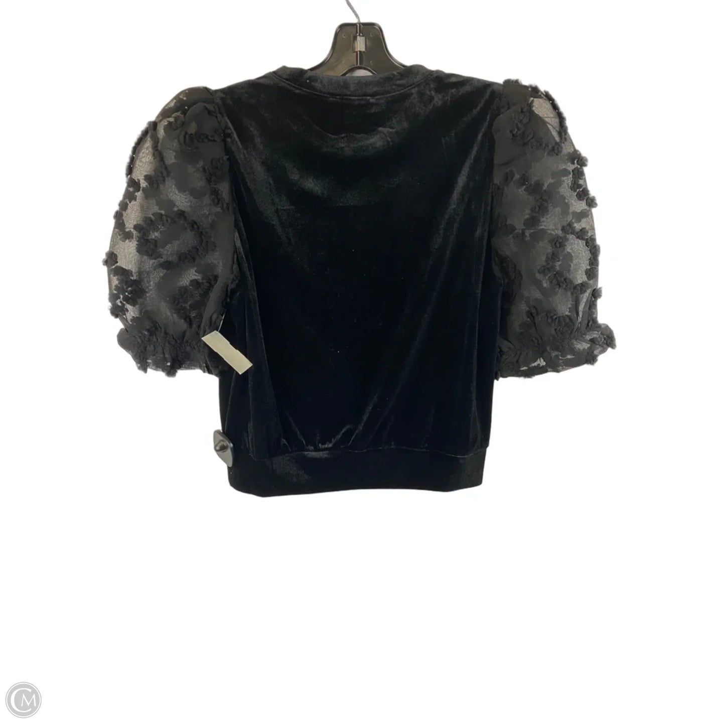 Top Short Sleeve By Thml In Black, Size: Xs