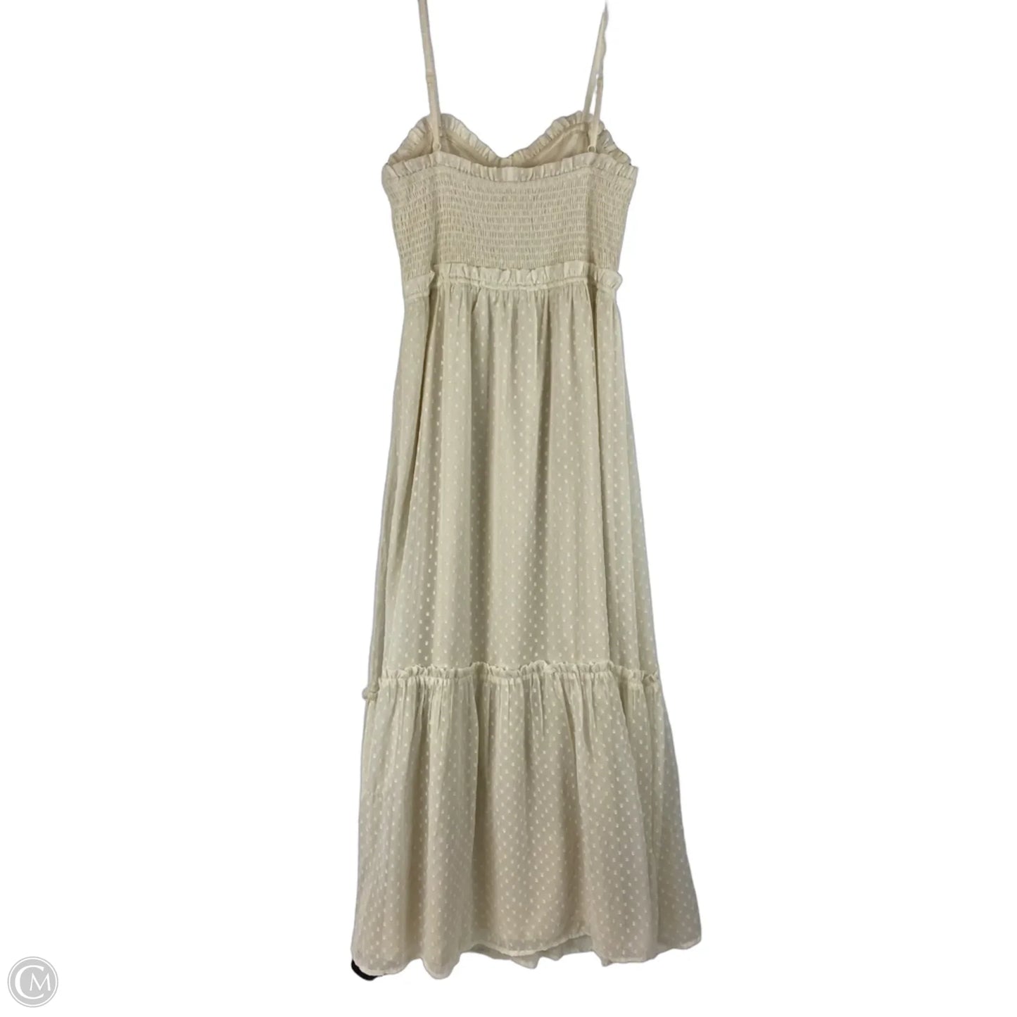 Dress Casual Maxi By Patrons Of Peace In Cream, Size: S