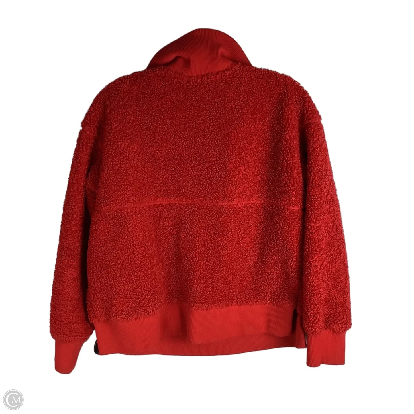 Jacket Faux Fur & Sherpa By Joy Lab In Red, Size: M