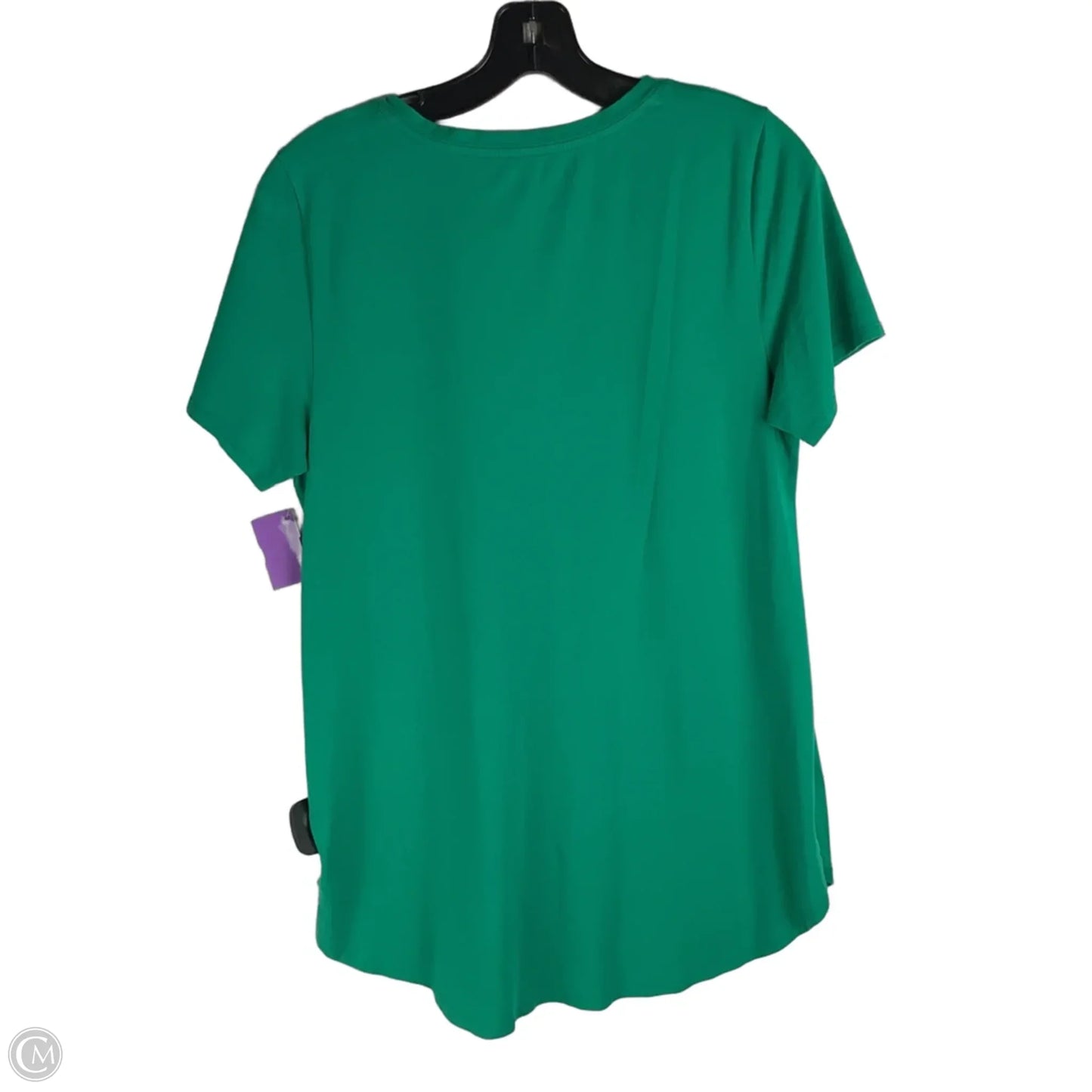 Top Short Sleeve By Soft Surroundings In Green, Size: M