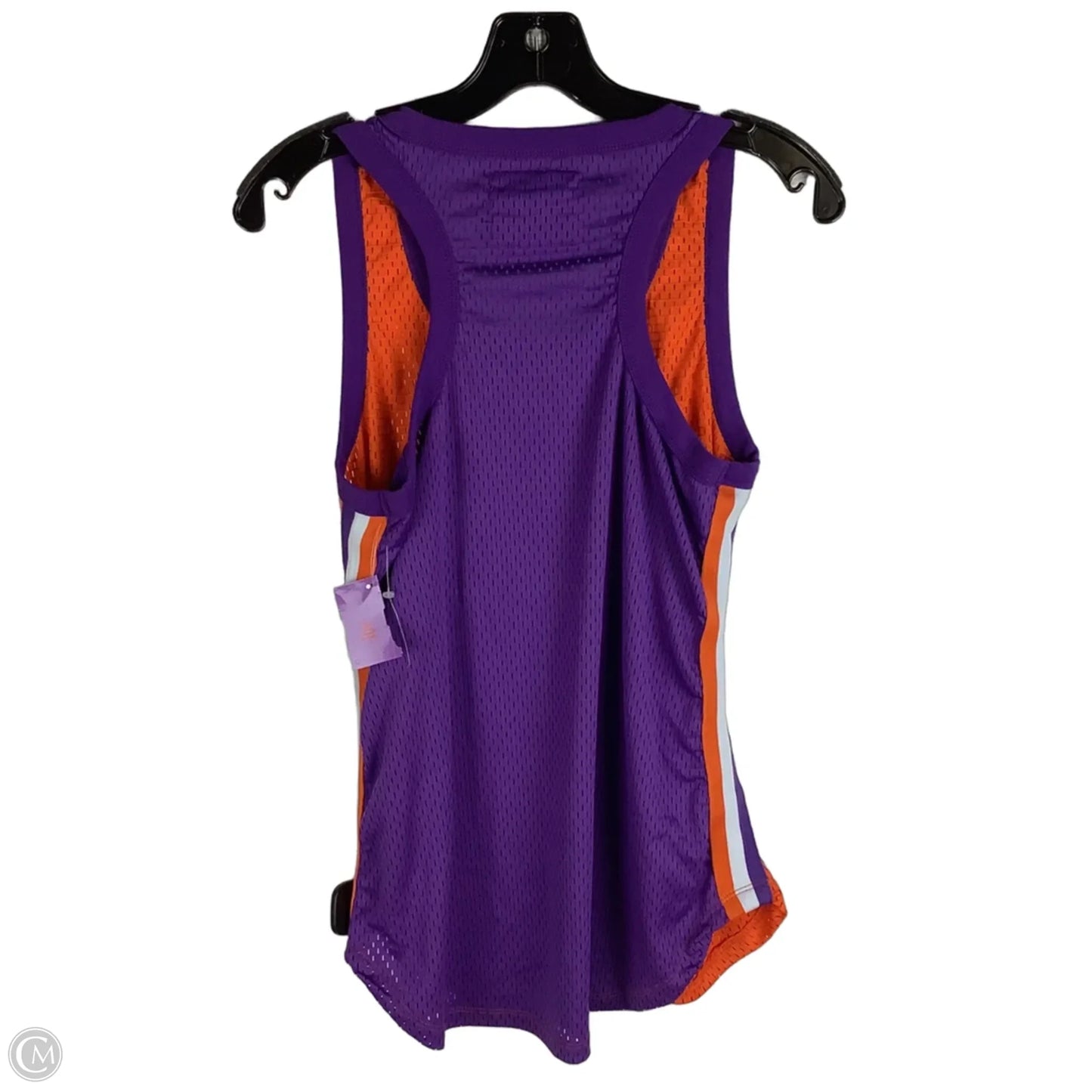 Athletic Tank Top By Clothes Mentor In Orange & Purple, Size: M