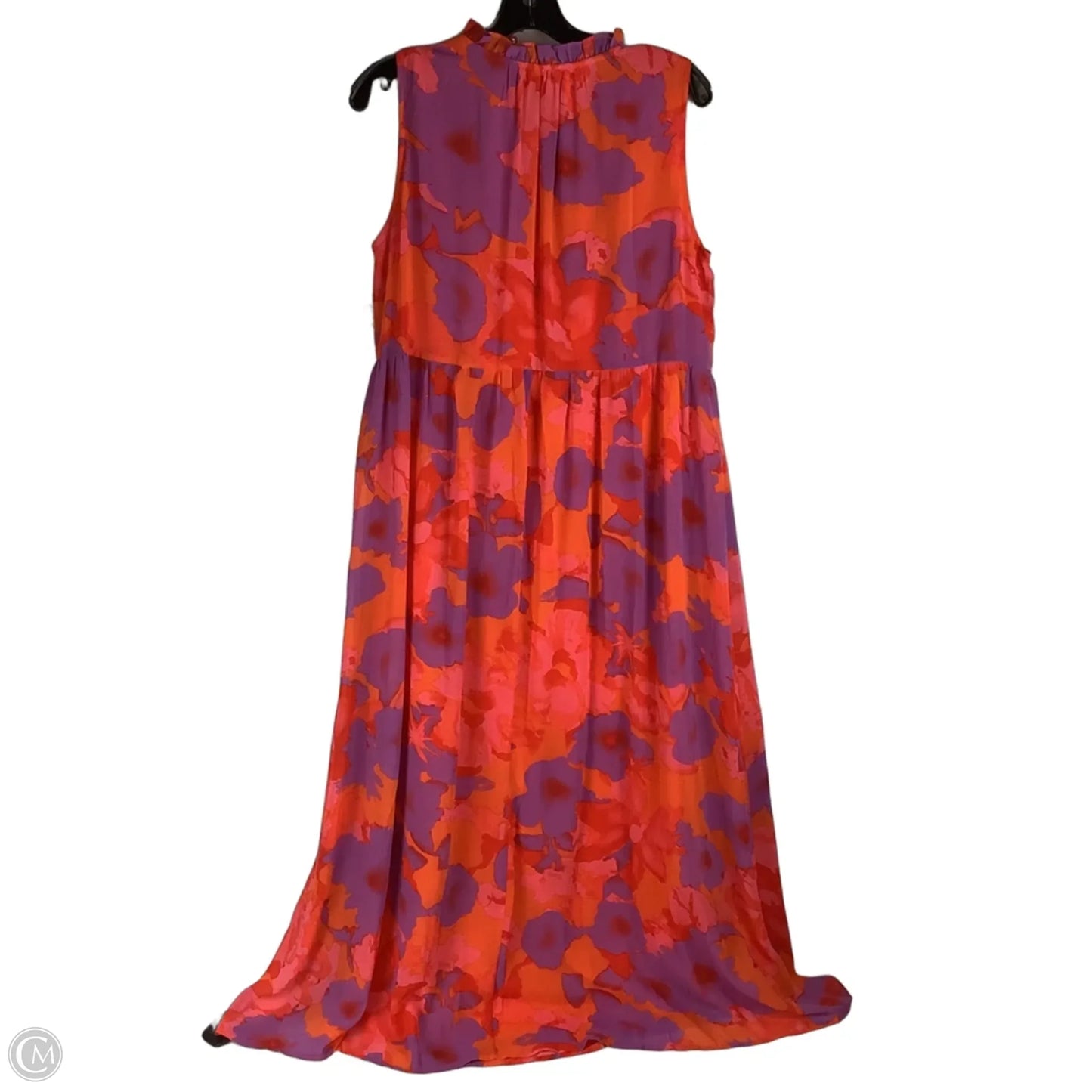Dress Casual Maxi By Jodifl In Orange & Purple, Size: L