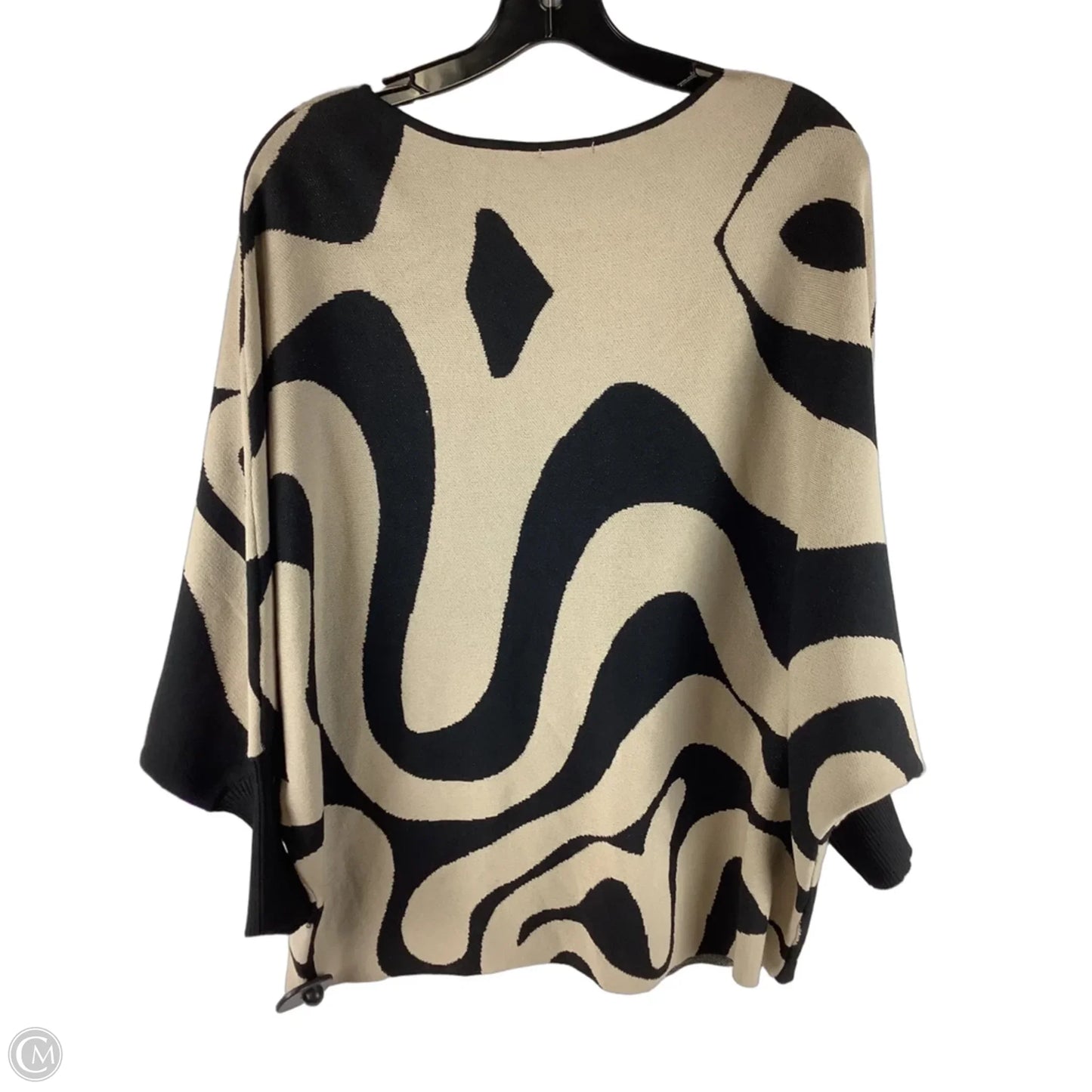 Sweater By Kerisma In Black & Brown, Size: M