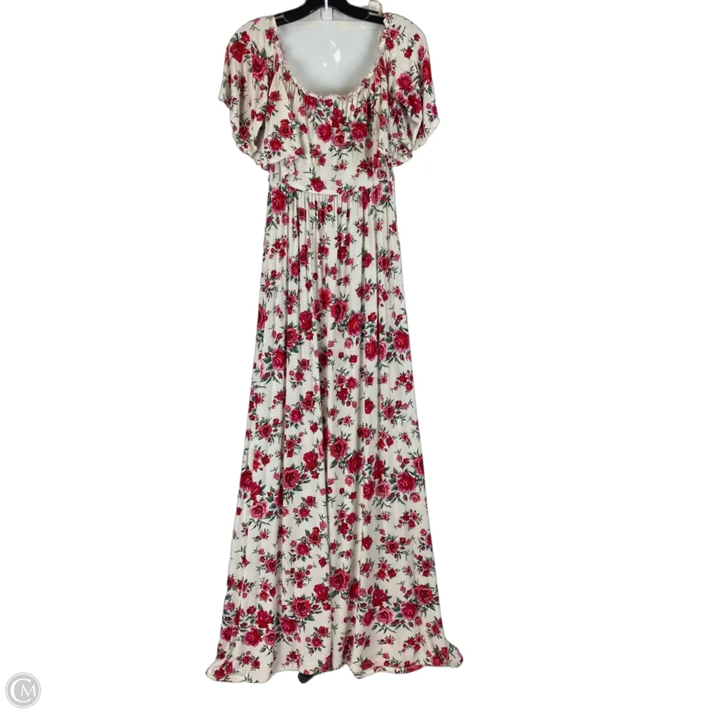 Dress Casual Maxi By H&m In Floral Print, Size: 4