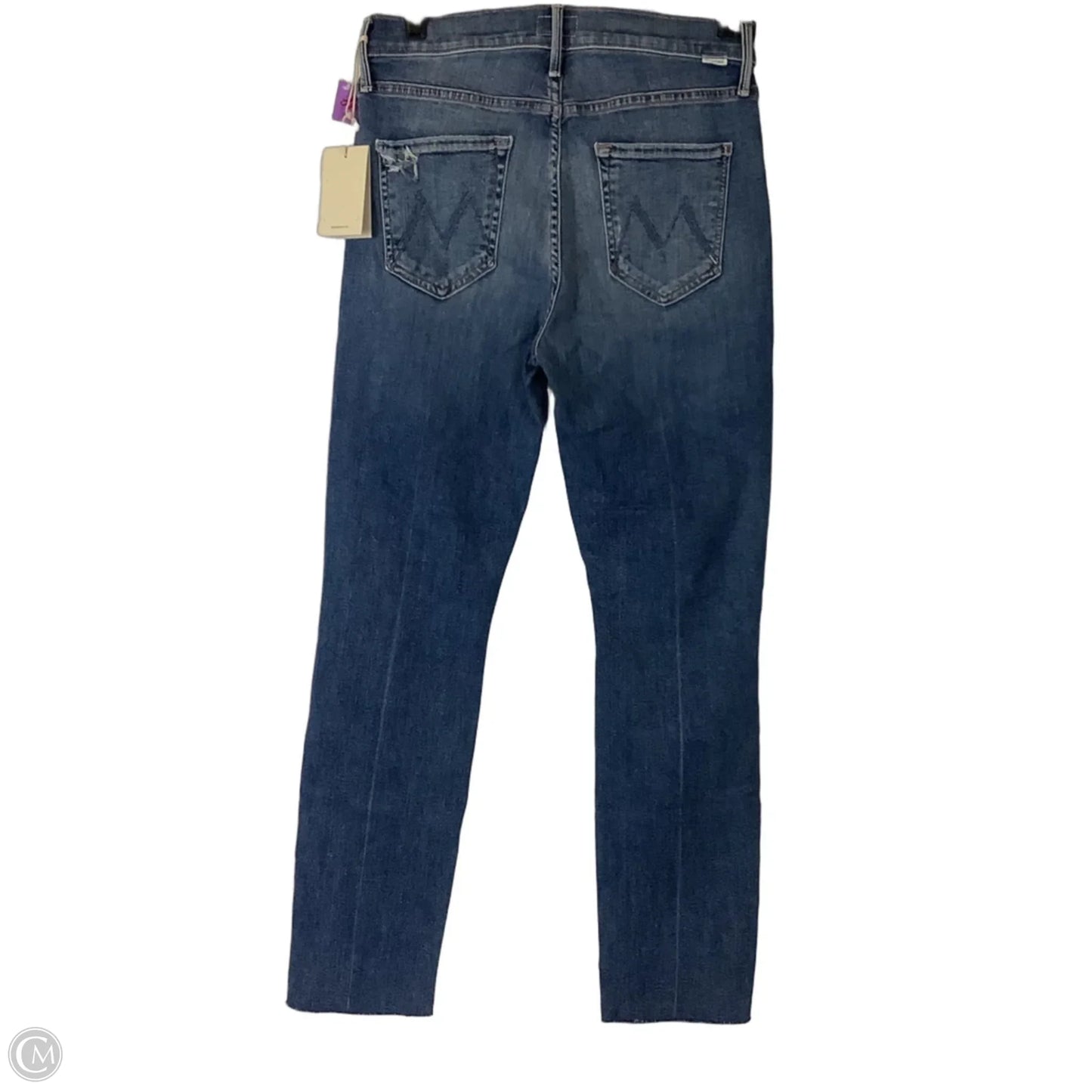 Jeans Skinny By Mother In Blue, Size: 8 (29)