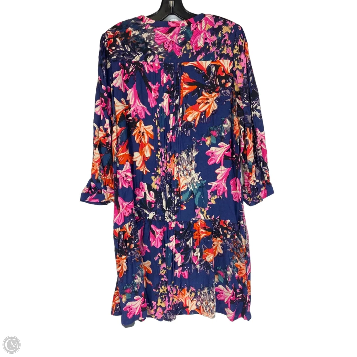 Dress Casual Midi By Maeve In Floral Print, Size: L