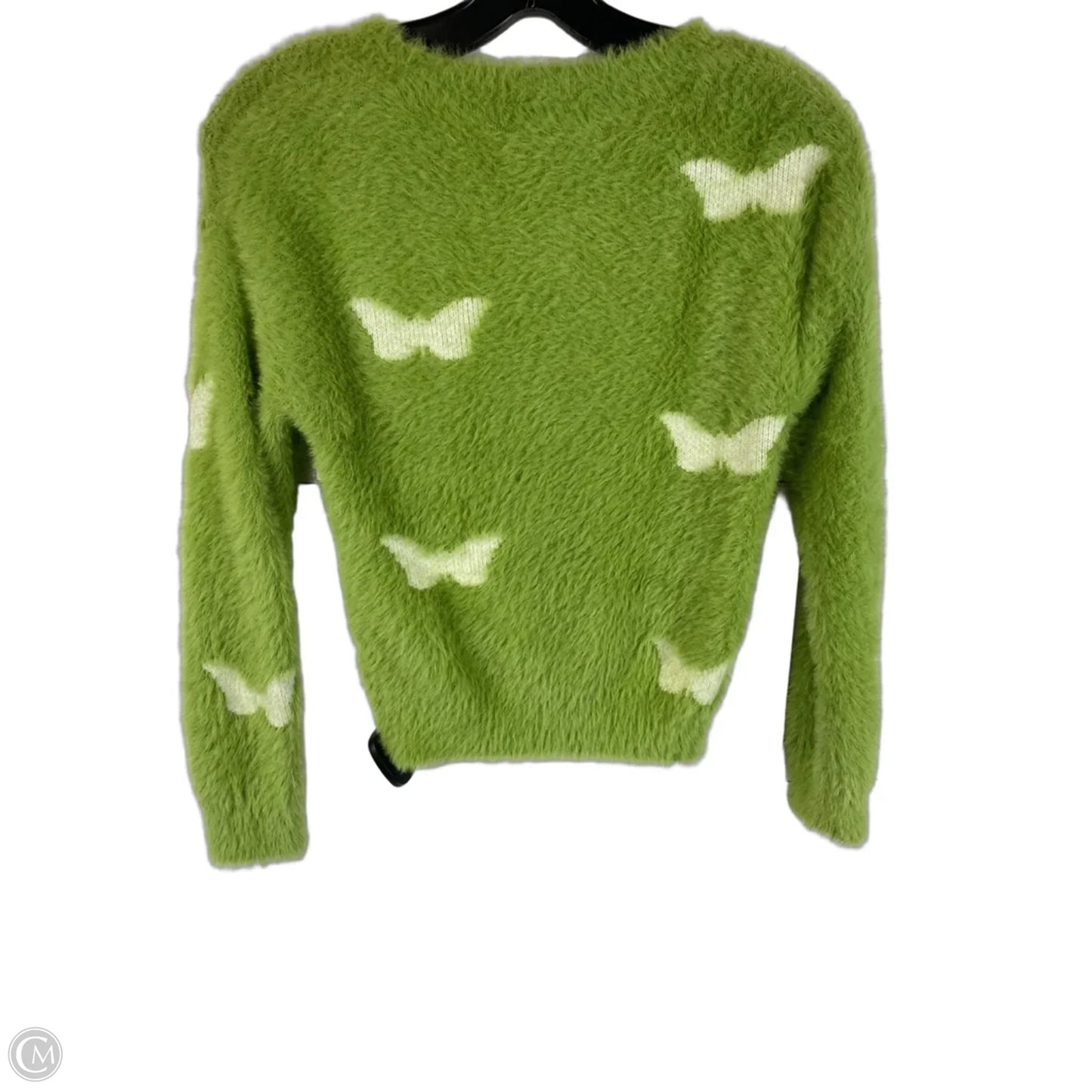 Sweater By Clothes Mentor In Green, Size: Xs