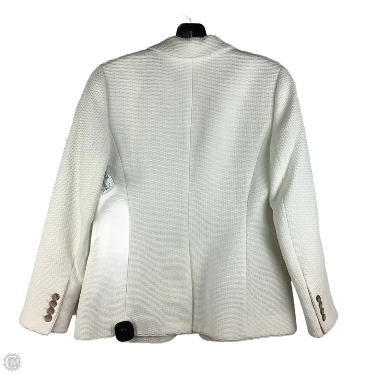 Blazer By Ann Taylor In White, Size: 2 petite