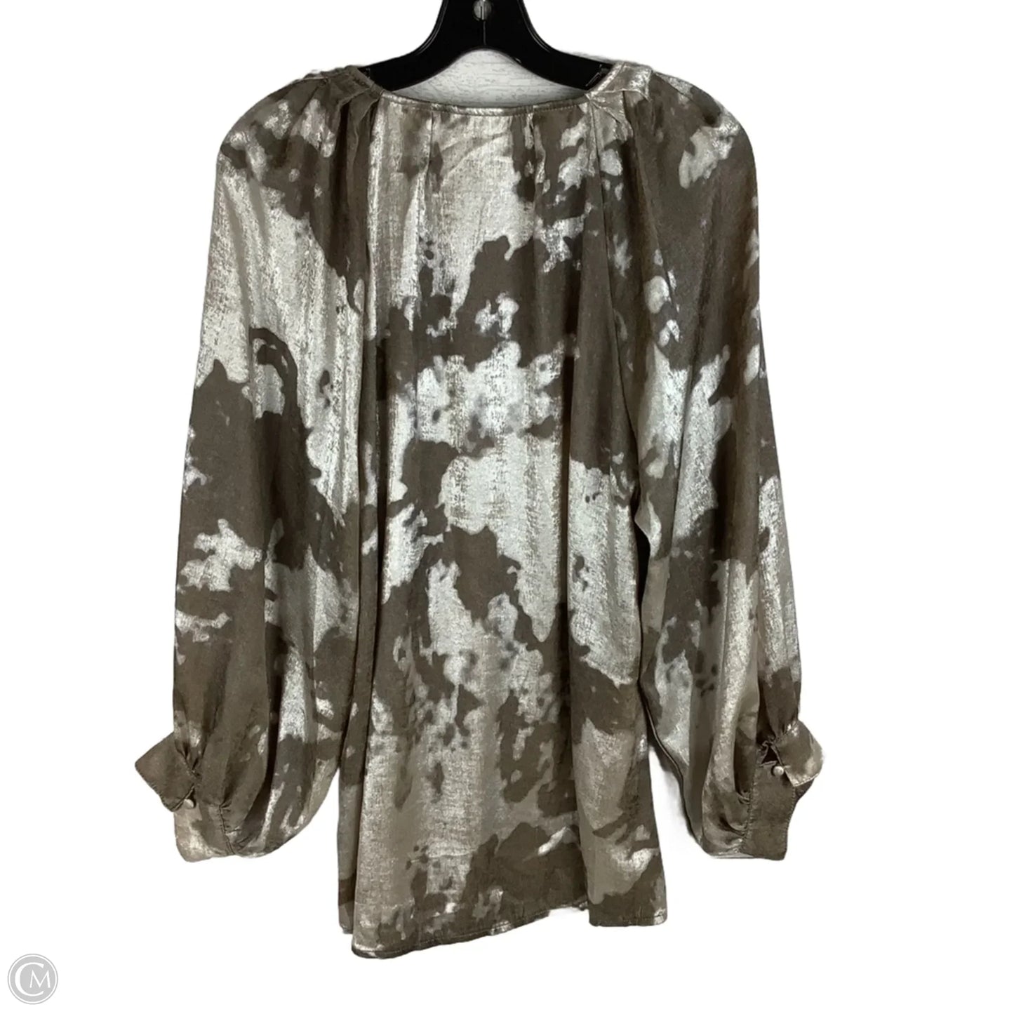 Top Long Sleeve By Umgee In Animal Print, Size: L