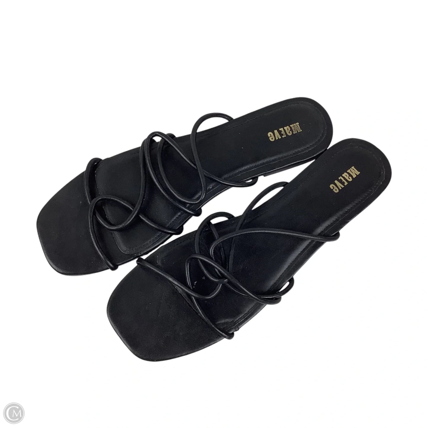 Sandals Flats By Maeve In Black, Size: 10