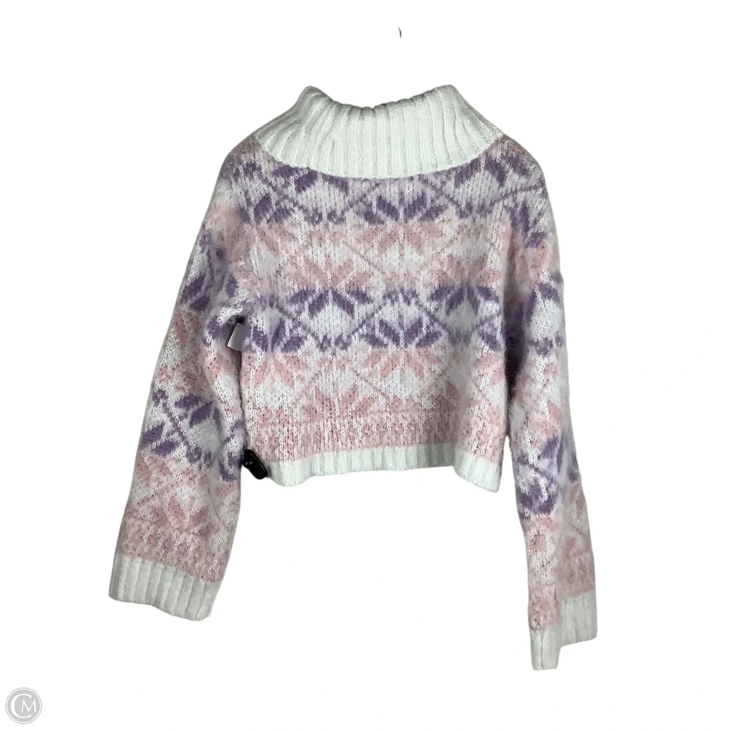 Sweater By Wild Fable In Pink & Purple, Size: Xs