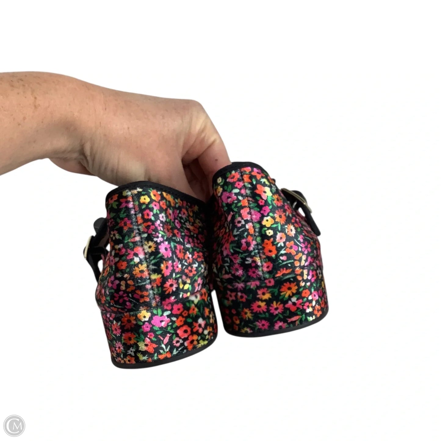 Shoes Flats By Betsey Johnson In Floral Print, Size: 11