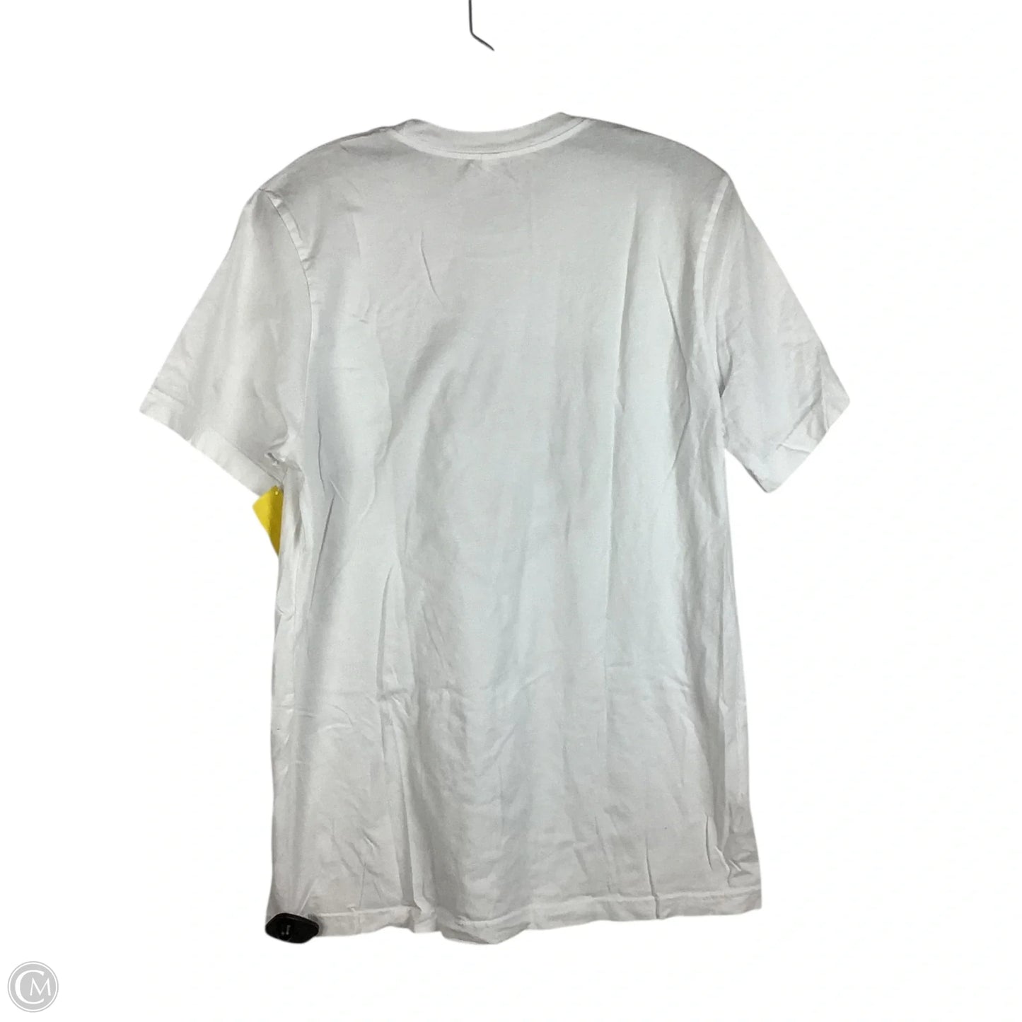 Top Short Sleeve By Bella + Canvas In White, Size: L