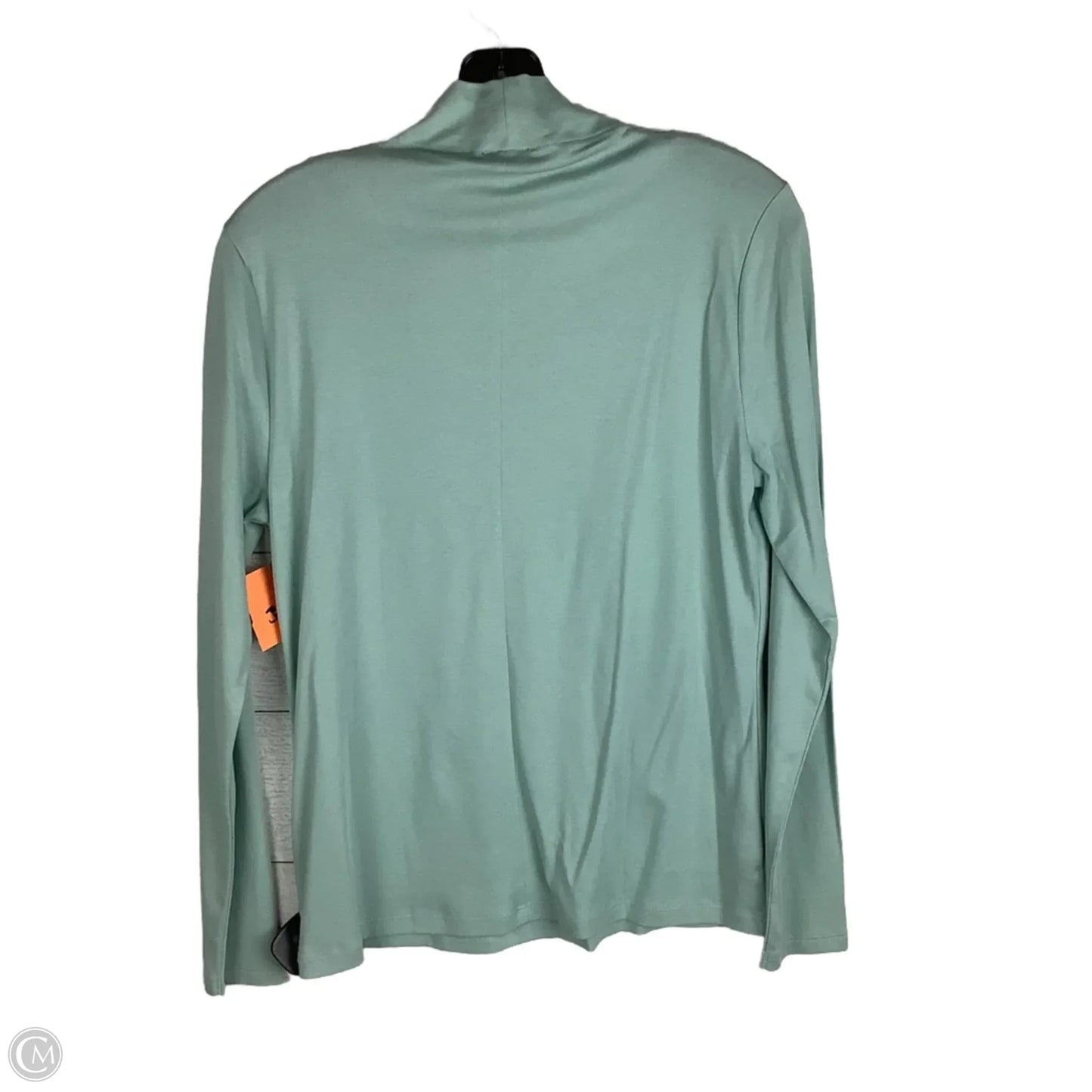 Top Long Sleeve By Ann Taylor In Blue, Size: L