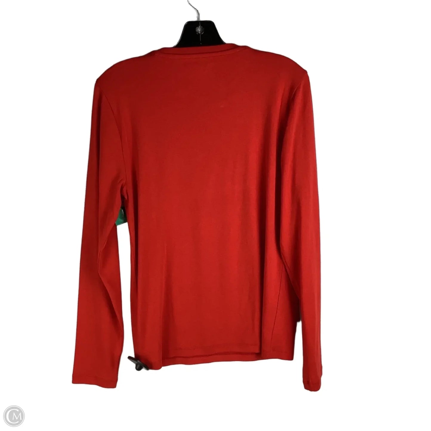 Top Long Sleeve Basic By J. Crew In Red, Size: L