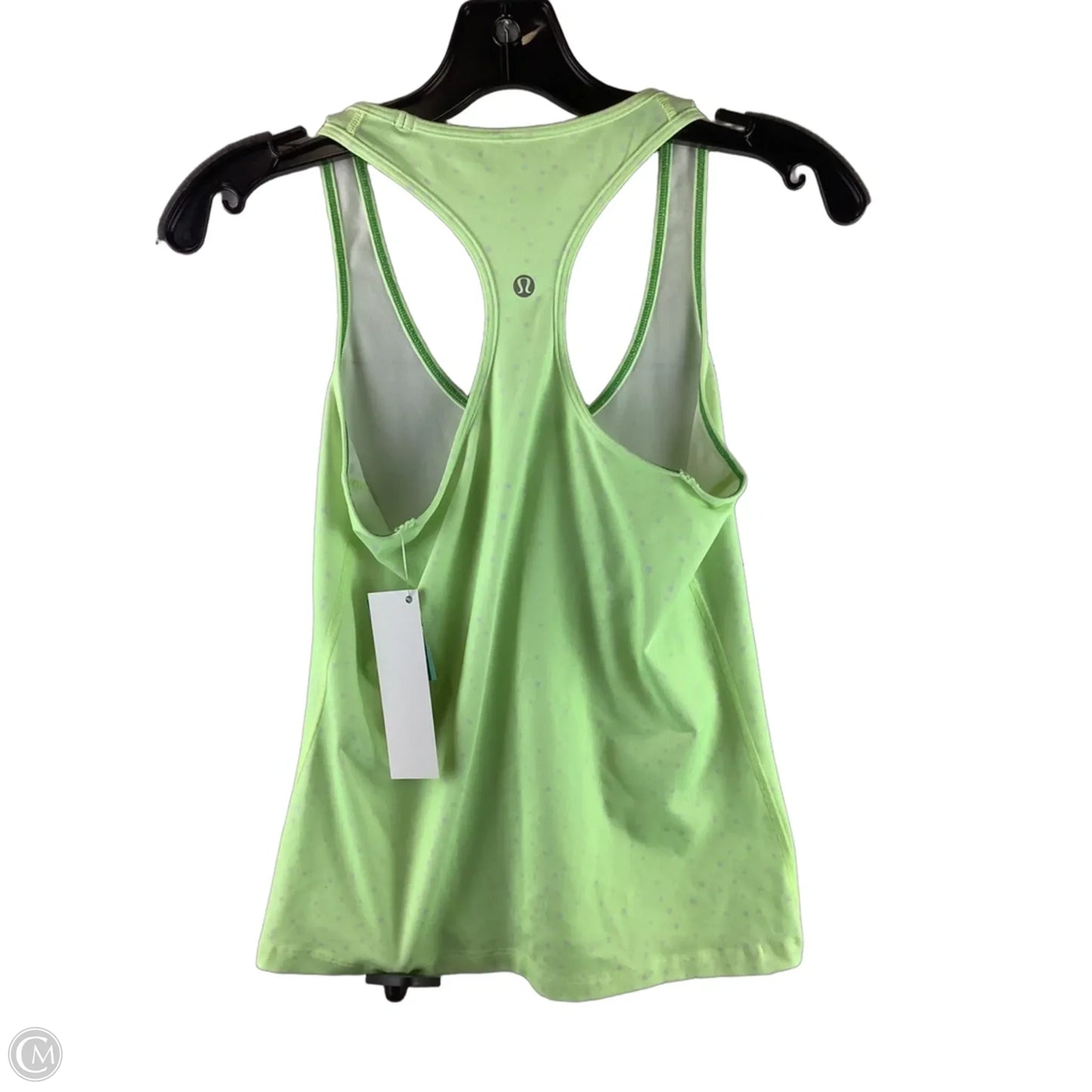 Athletic Tank Top By Lululemon In Green, Size: 6
